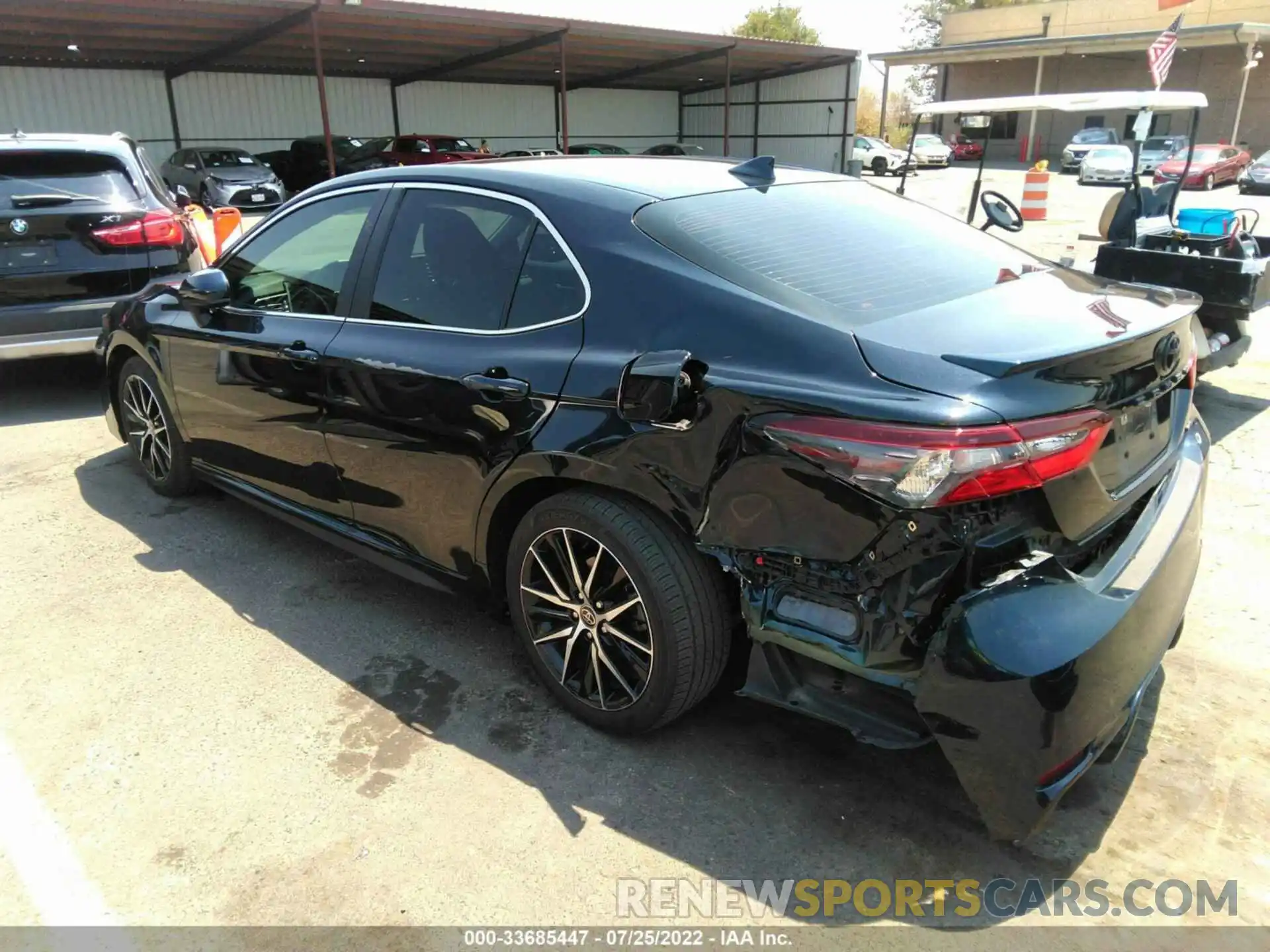 3 Photograph of a damaged car 4T1G11AK5MU406741 TOYOTA CAMRY 2021