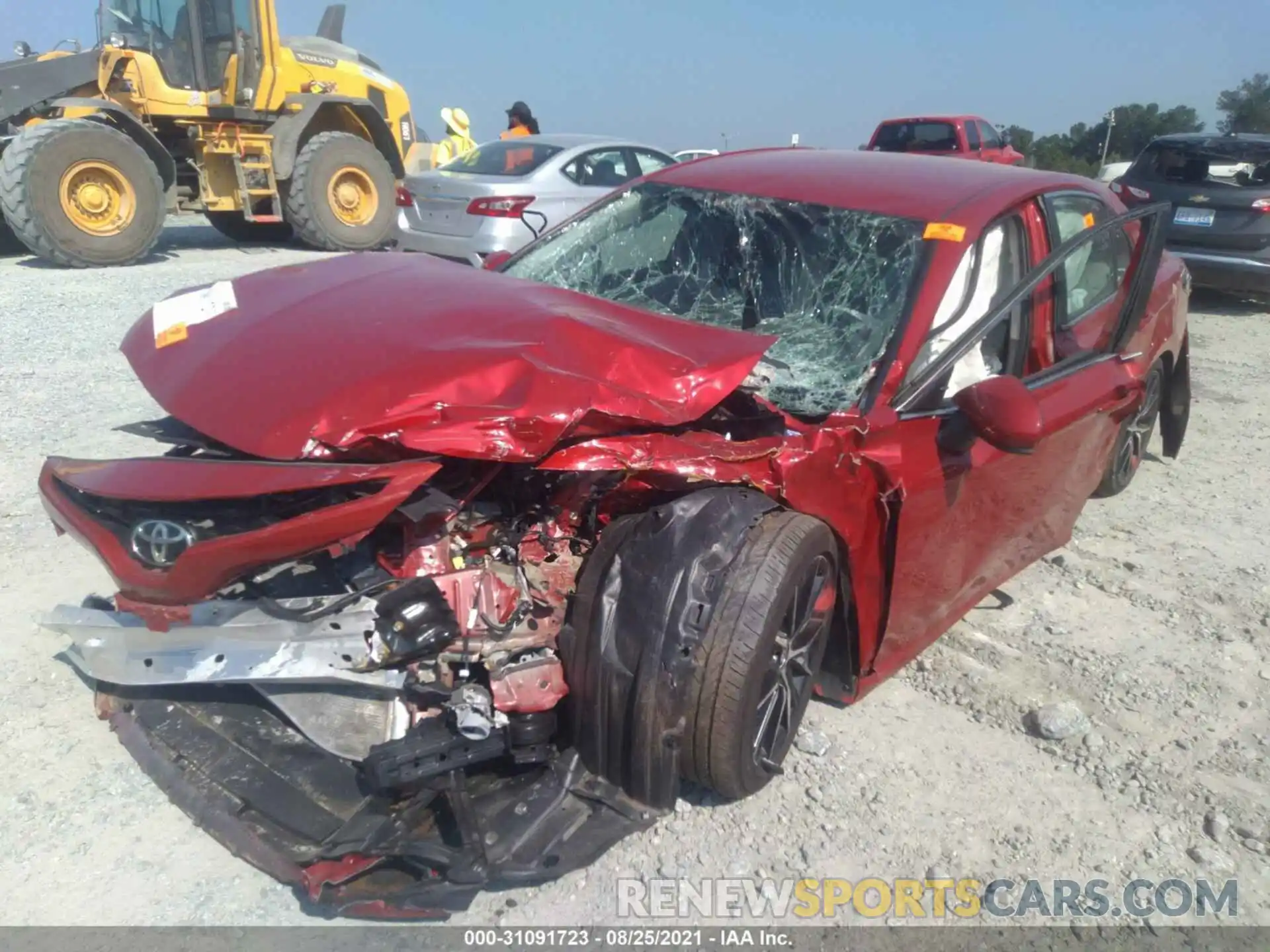 2 Photograph of a damaged car 4T1G11AK5MU407887 TOYOTA CAMRY 2021