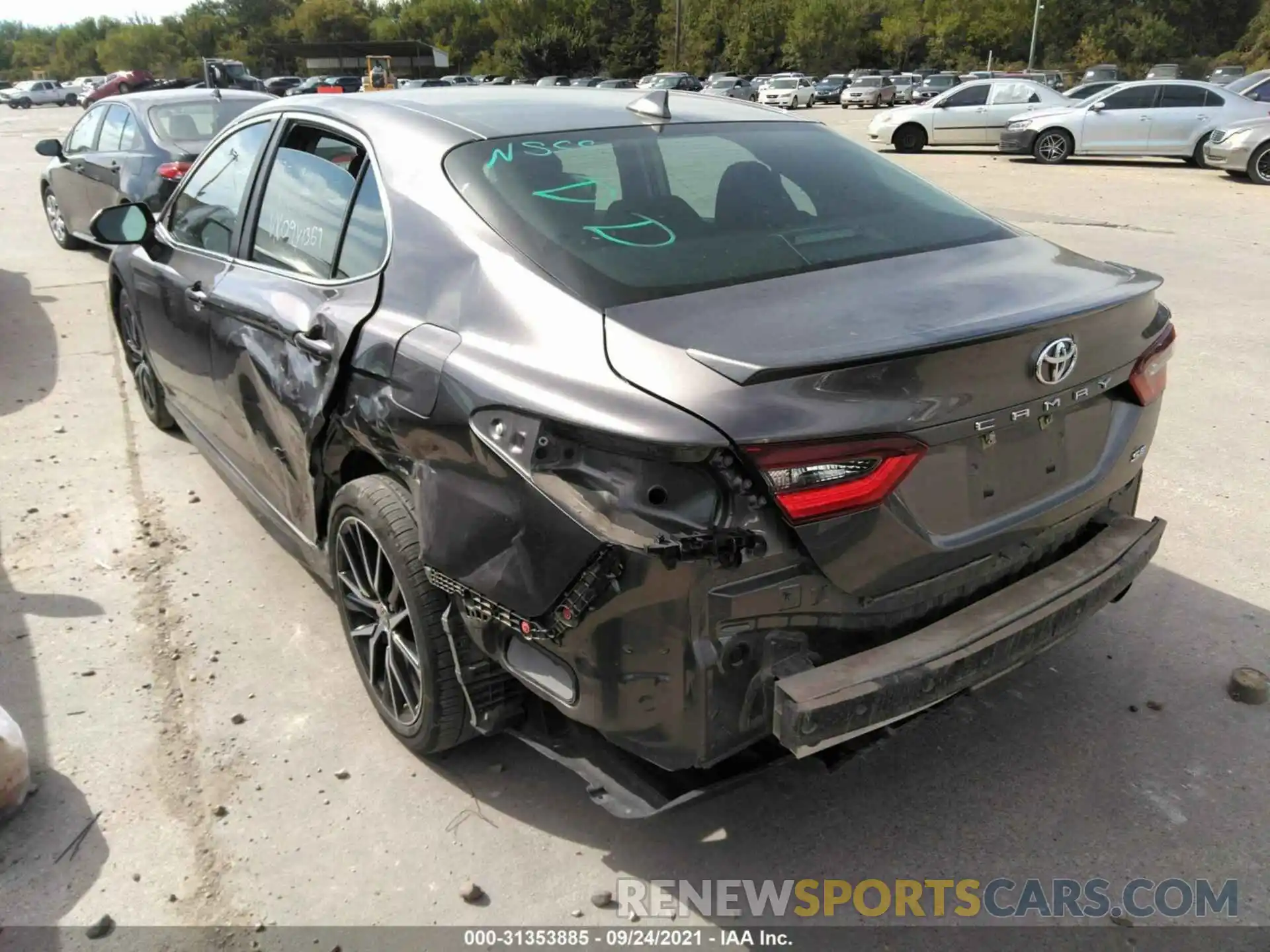 3 Photograph of a damaged car 4T1G11AK5MU414788 TOYOTA CAMRY 2021