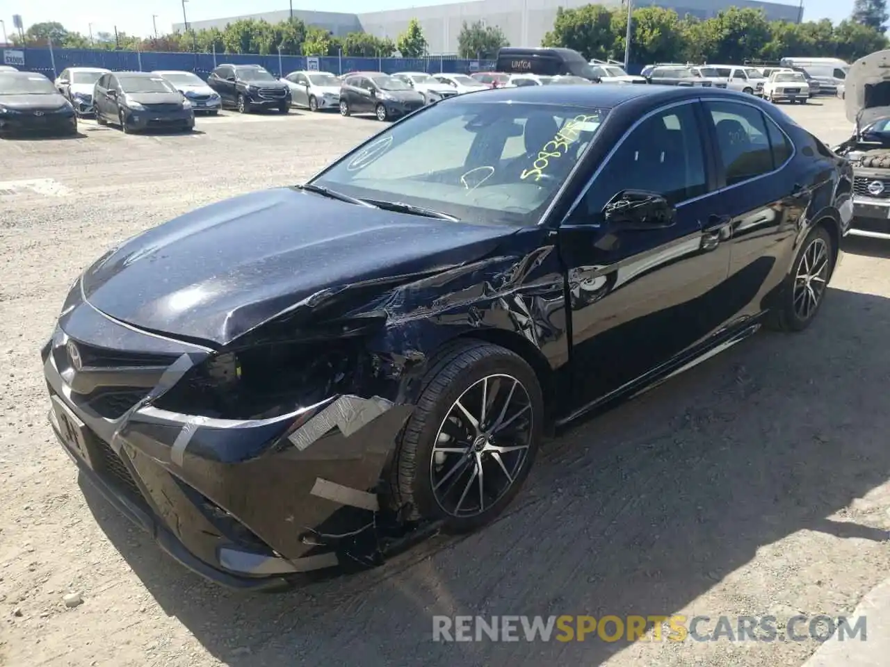 9 Photograph of a damaged car 4T1G11AK5MU420543 TOYOTA CAMRY 2021