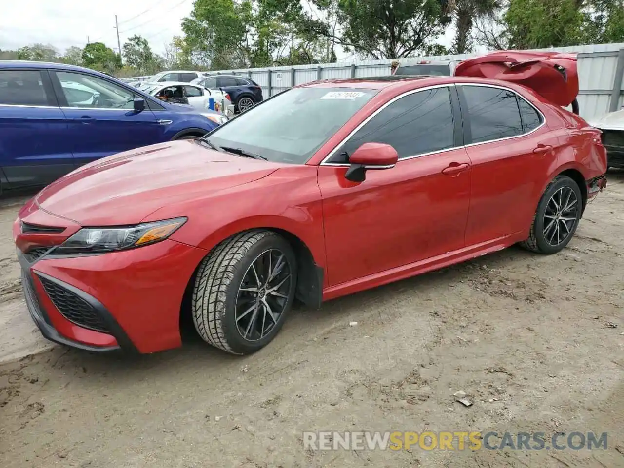 1 Photograph of a damaged car 4T1G11AK5MU423488 TOYOTA CAMRY 2021