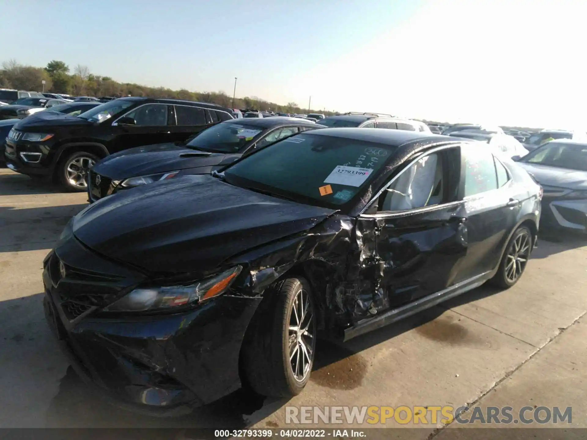 2 Photograph of a damaged car 4T1G11AK5MU425919 TOYOTA CAMRY 2021