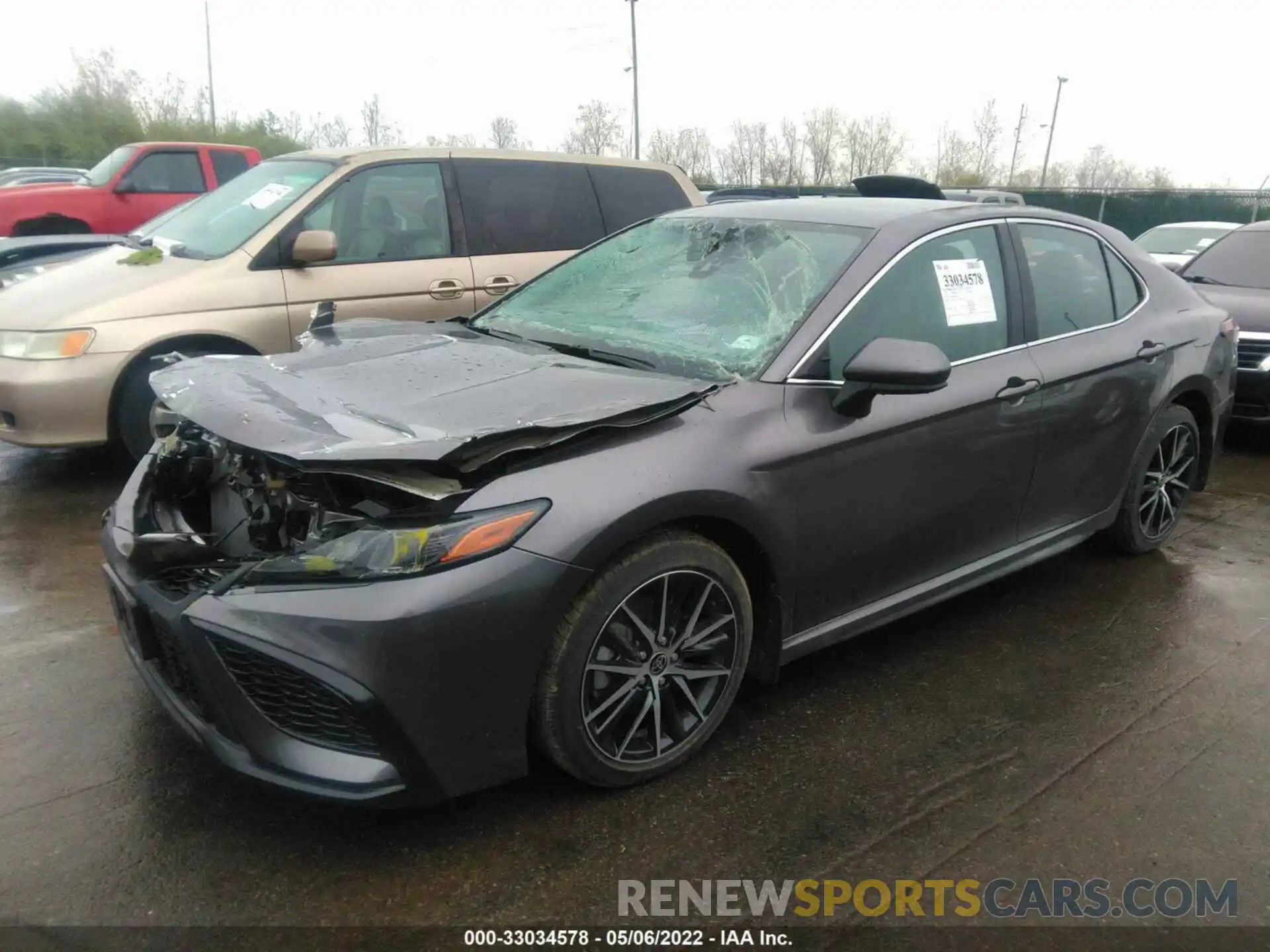 2 Photograph of a damaged car 4T1G11AK5MU426150 TOYOTA CAMRY 2021