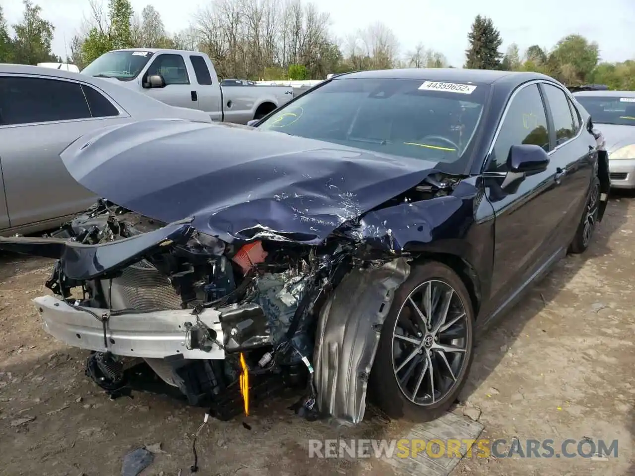 2 Photograph of a damaged car 4T1G11AK5MU427167 TOYOTA CAMRY 2021