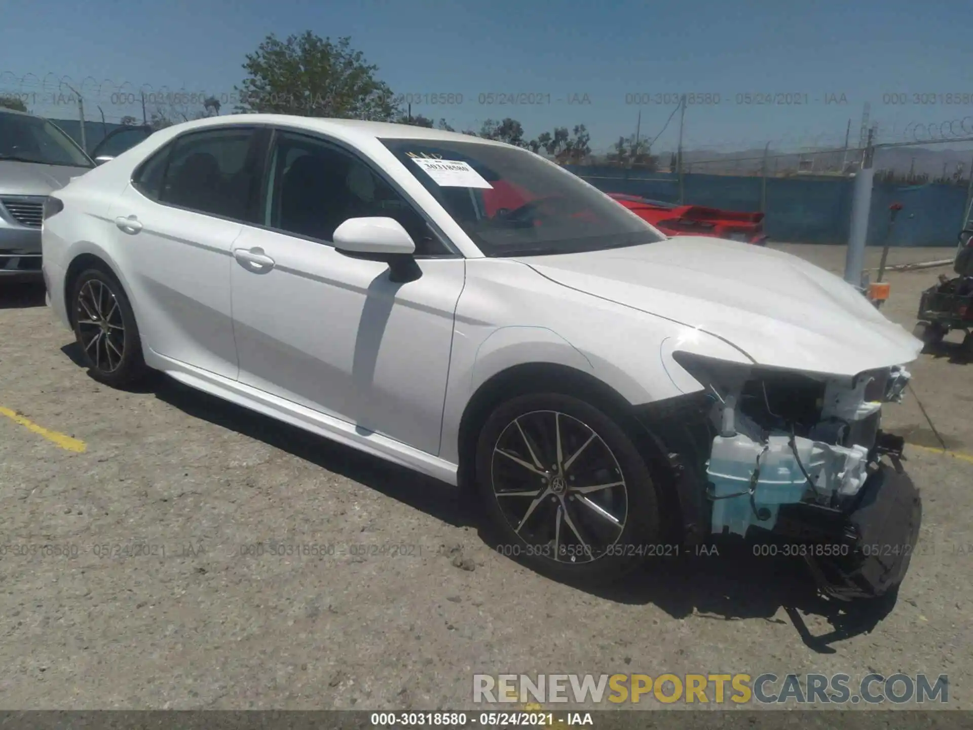 1 Photograph of a damaged car 4T1G11AK5MU430716 TOYOTA CAMRY 2021