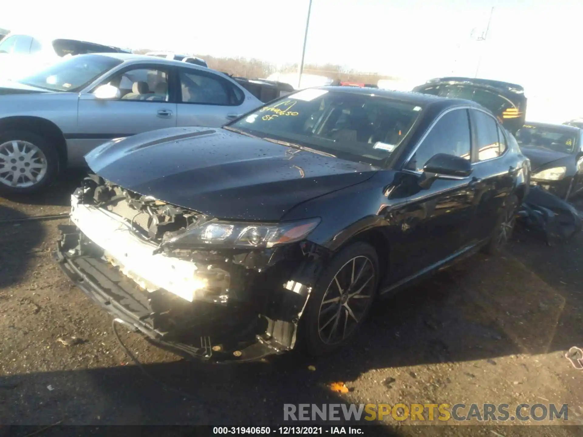 2 Photograph of a damaged car 4T1G11AK5MU433079 TOYOTA CAMRY 2021