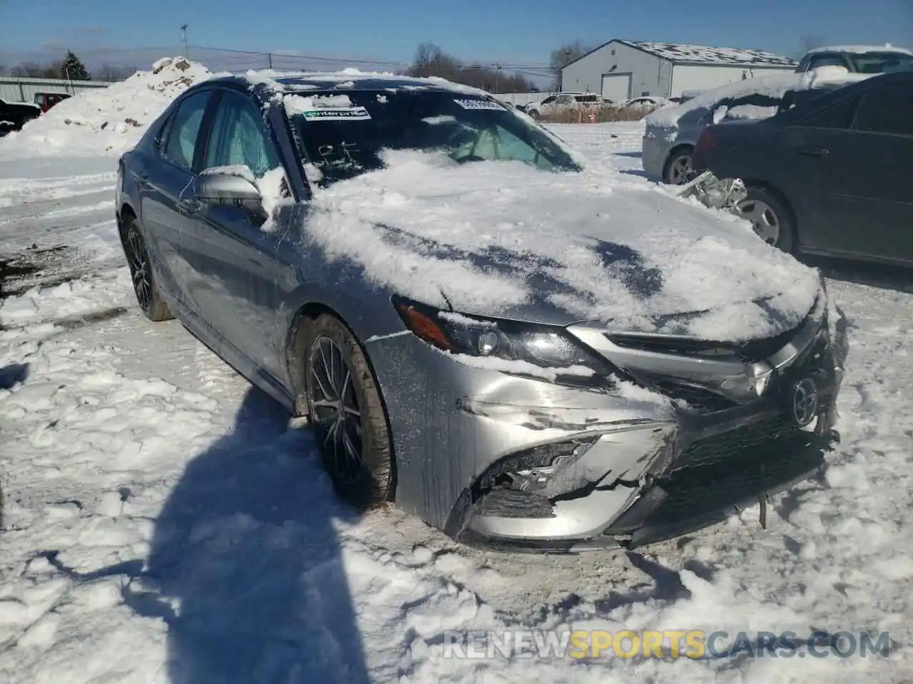 1 Photograph of a damaged car 4T1G11AK5MU433342 TOYOTA CAMRY 2021