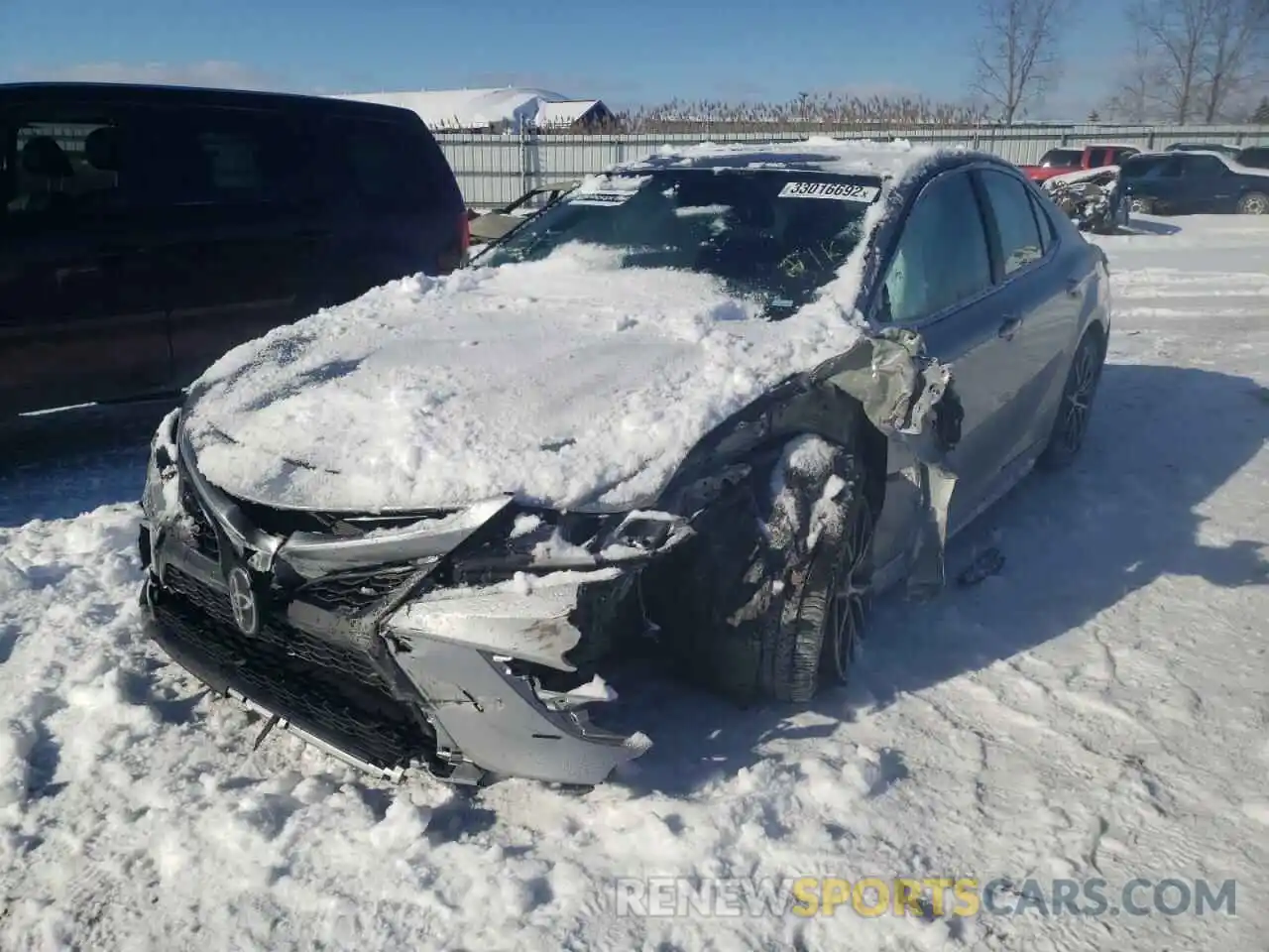 2 Photograph of a damaged car 4T1G11AK5MU433342 TOYOTA CAMRY 2021