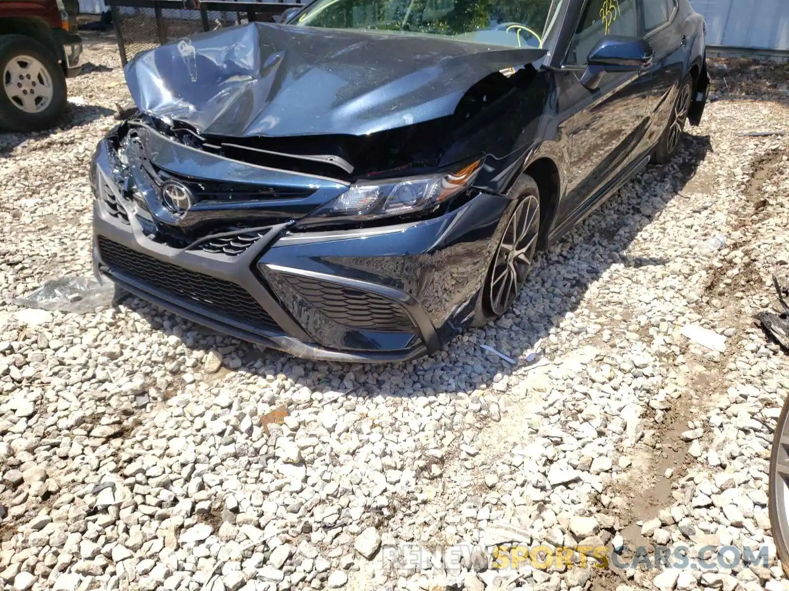 2 Photograph of a damaged car 4T1G11AK5MU434135 TOYOTA CAMRY 2021