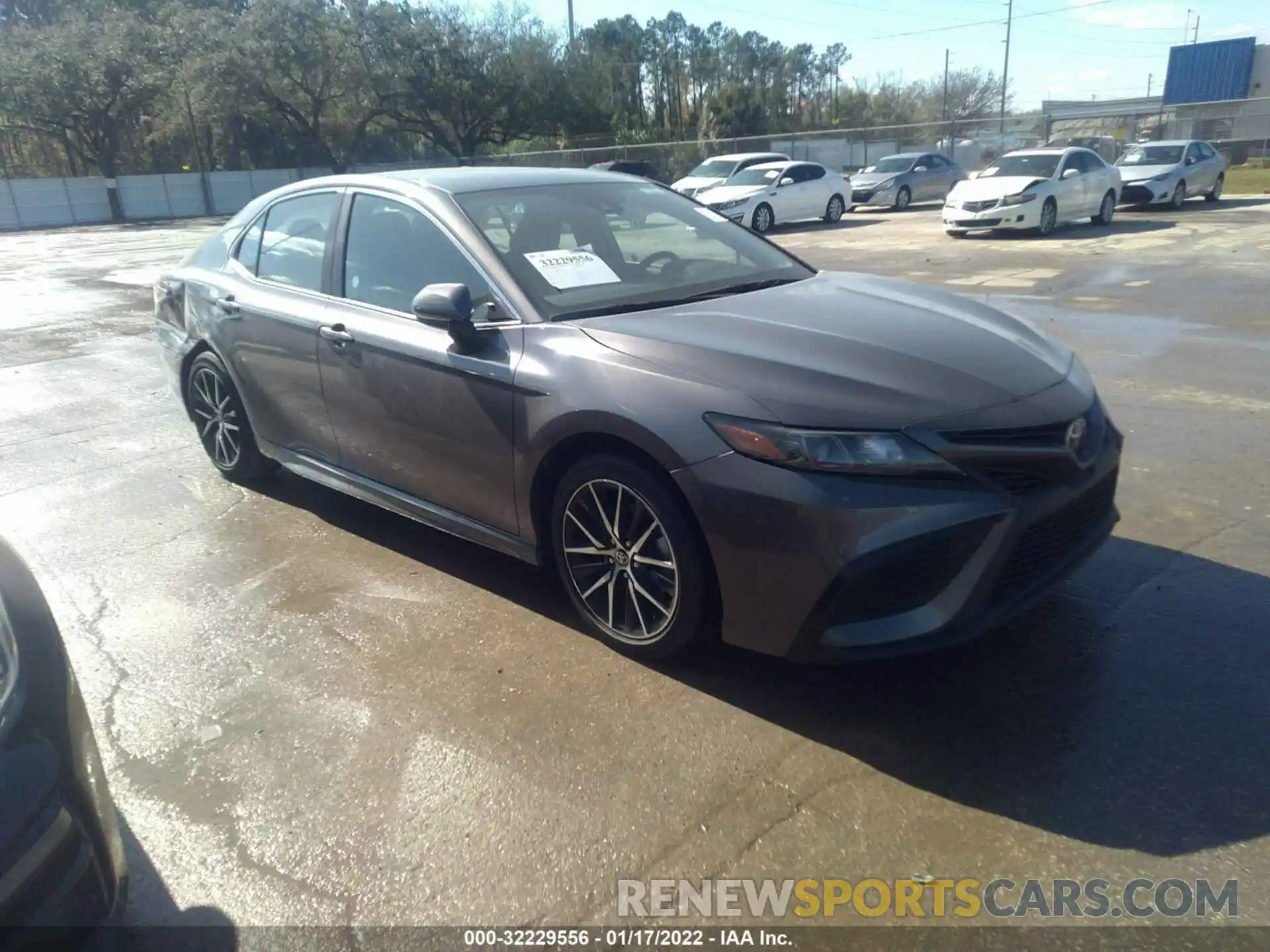 1 Photograph of a damaged car 4T1G11AK5MU436547 TOYOTA CAMRY 2021