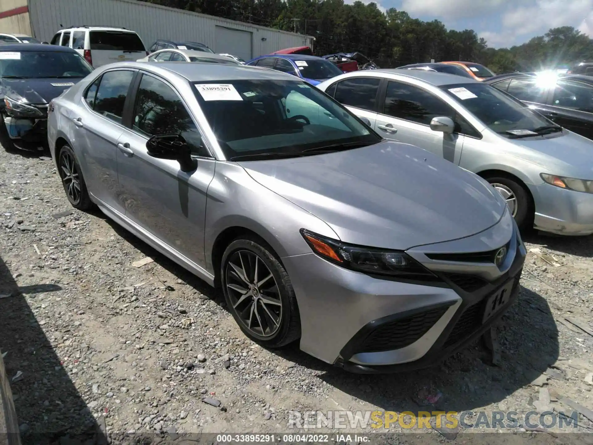 1 Photograph of a damaged car 4T1G11AK5MU442509 TOYOTA CAMRY 2021