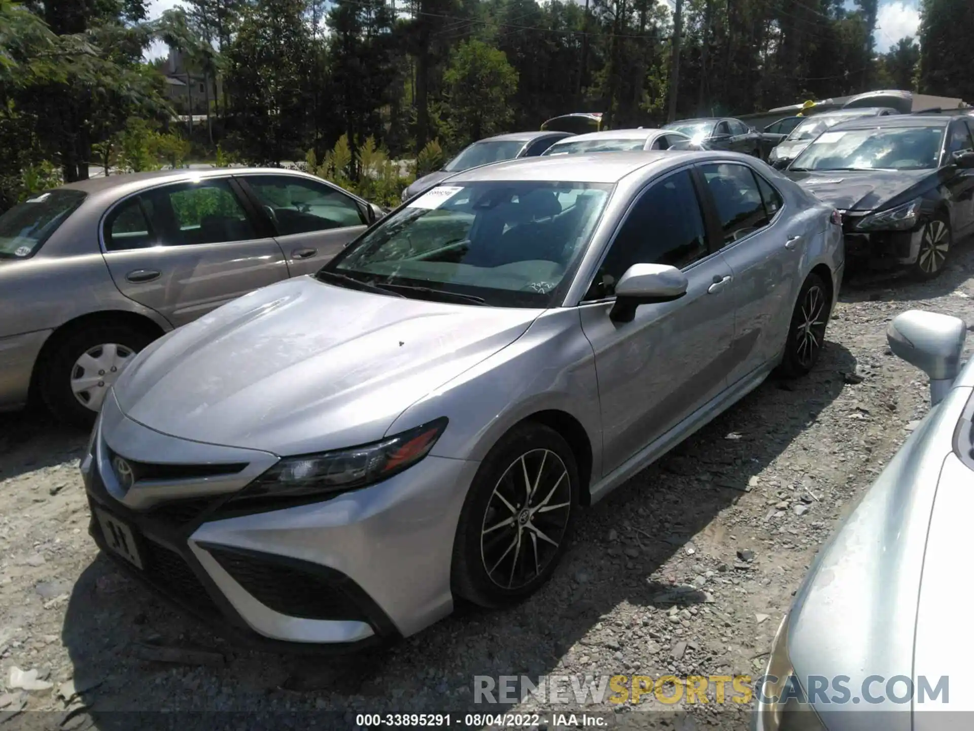 2 Photograph of a damaged car 4T1G11AK5MU442509 TOYOTA CAMRY 2021