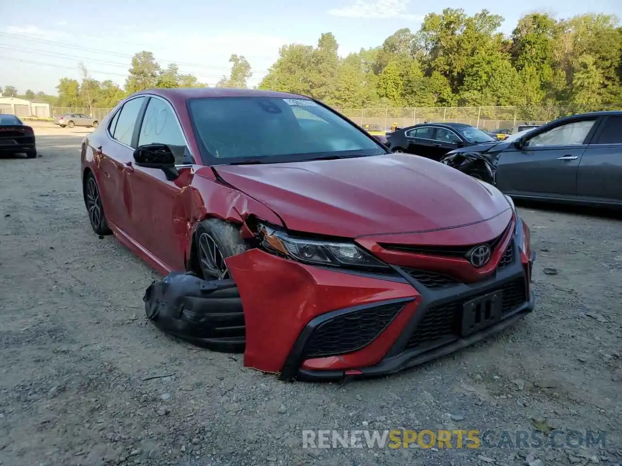 1 Photograph of a damaged car 4T1G11AK5MU444583 TOYOTA CAMRY 2021