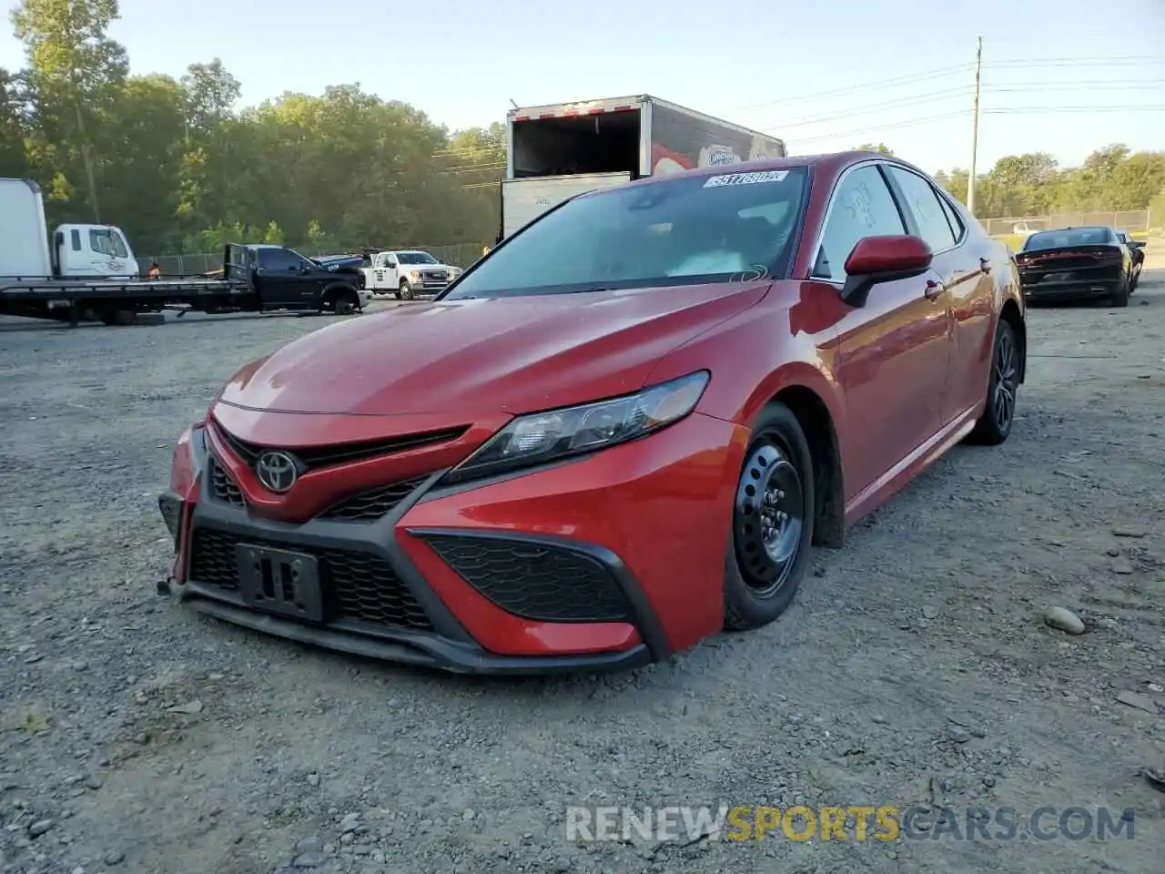 2 Photograph of a damaged car 4T1G11AK5MU444583 TOYOTA CAMRY 2021