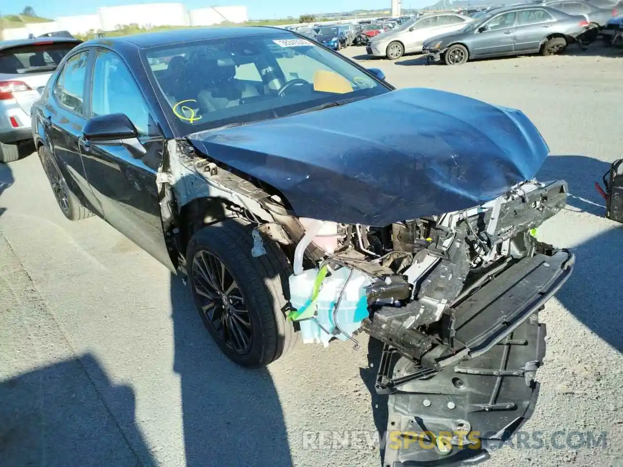 1 Photograph of a damaged car 4T1G11AK5MU447337 TOYOTA CAMRY 2021