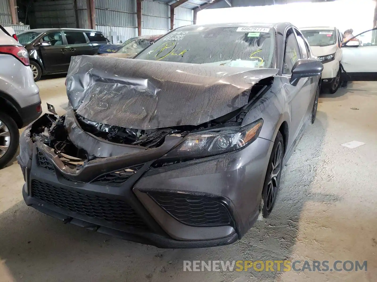 2 Photograph of a damaged car 4T1G11AK5MU450108 TOYOTA CAMRY 2021