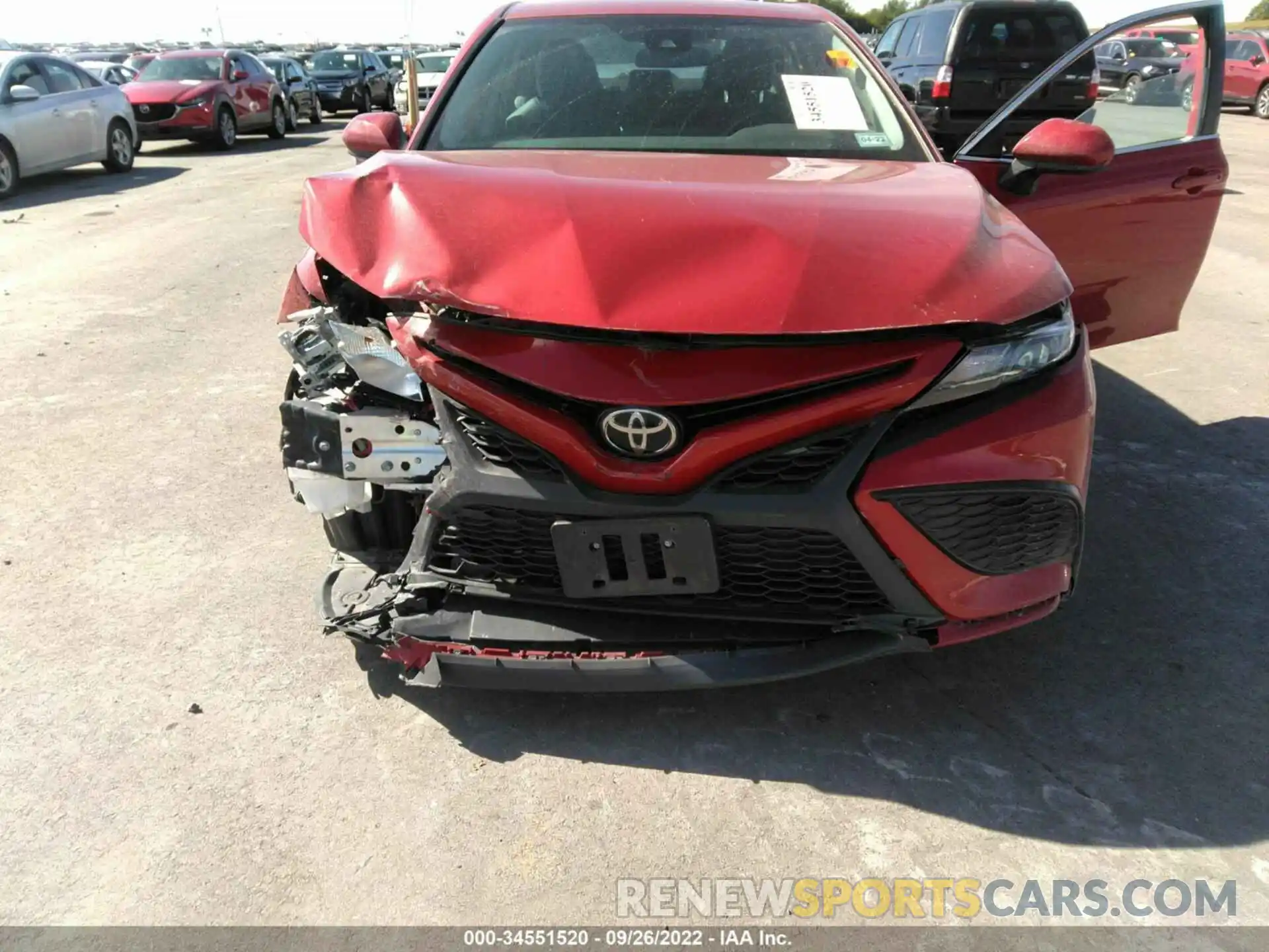 6 Photograph of a damaged car 4T1G11AK5MU451484 TOYOTA CAMRY 2021