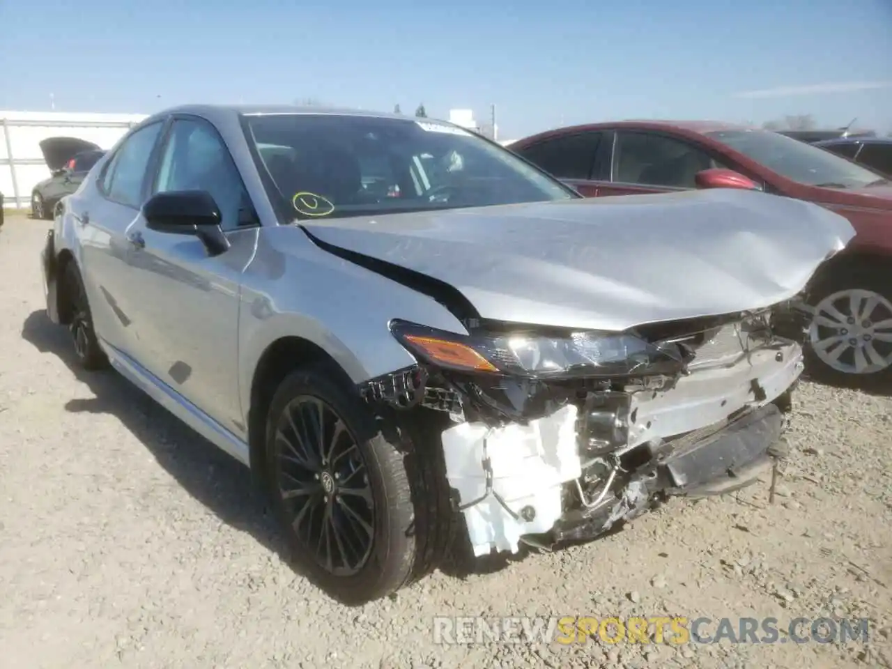 1 Photograph of a damaged car 4T1G11AK5MU460850 TOYOTA CAMRY 2021