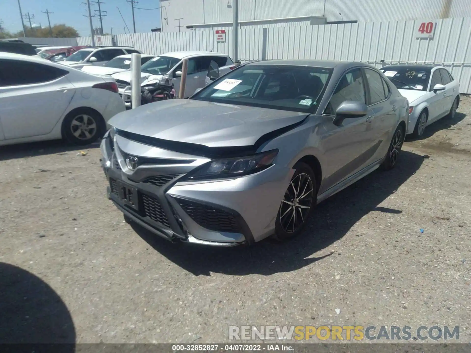 2 Photograph of a damaged car 4T1G11AK5MU464851 TOYOTA CAMRY 2021