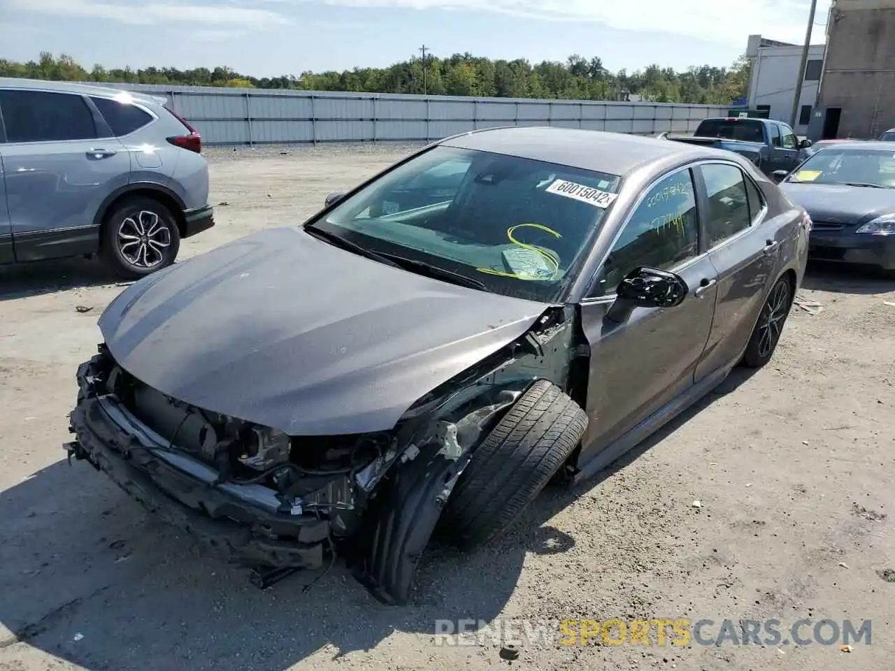 2 Photograph of a damaged car 4T1G11AK5MU465191 TOYOTA CAMRY 2021