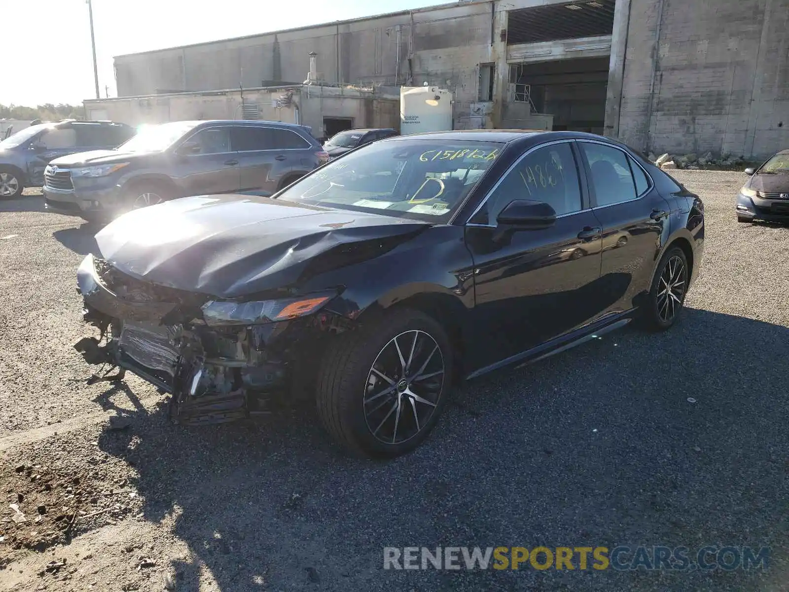 2 Photograph of a damaged car 4T1G11AK5MU469306 TOYOTA CAMRY 2021