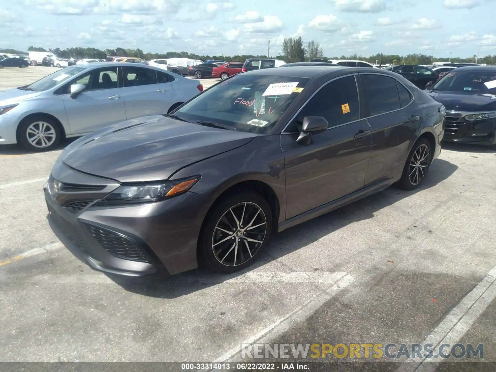 2 Photograph of a damaged car 4T1G11AK5MU472285 TOYOTA CAMRY 2021