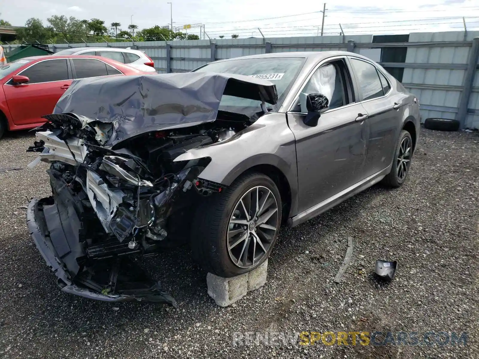 2 Photograph of a damaged car 4T1G11AK5MU474991 TOYOTA CAMRY 2021