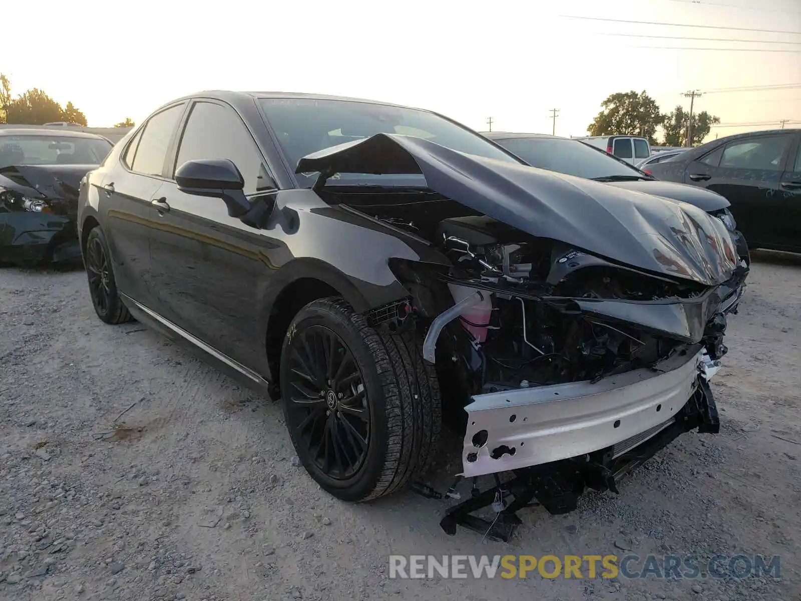 1 Photograph of a damaged car 4T1G11AK5MU481424 TOYOTA CAMRY 2021