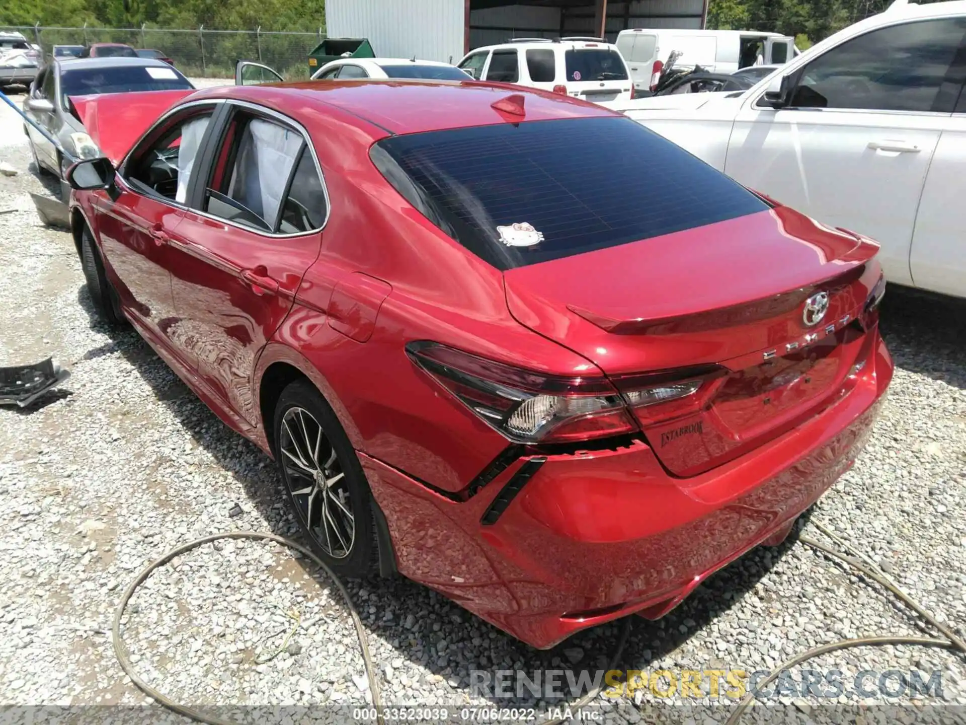 3 Photograph of a damaged car 4T1G11AK5MU487143 TOYOTA CAMRY 2021