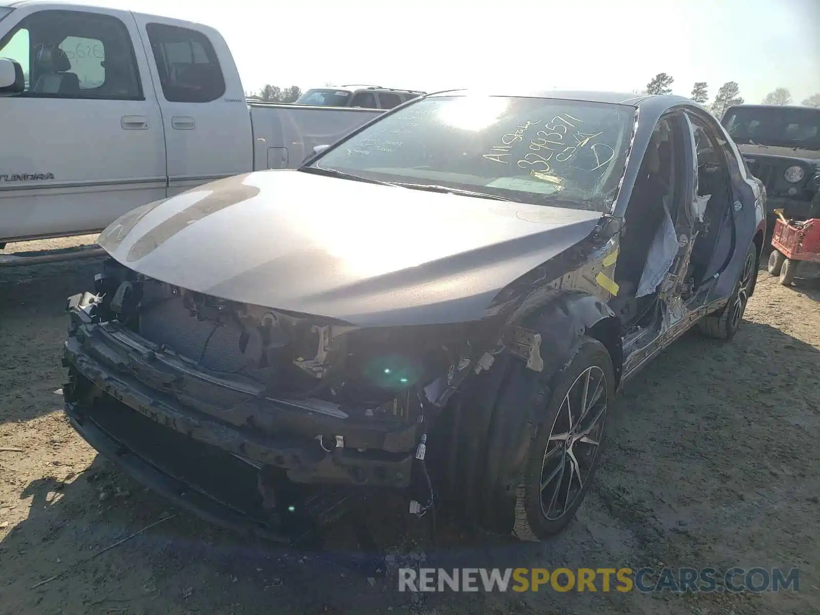 2 Photograph of a damaged car 4T1G11AK5MU513448 TOYOTA CAMRY 2021