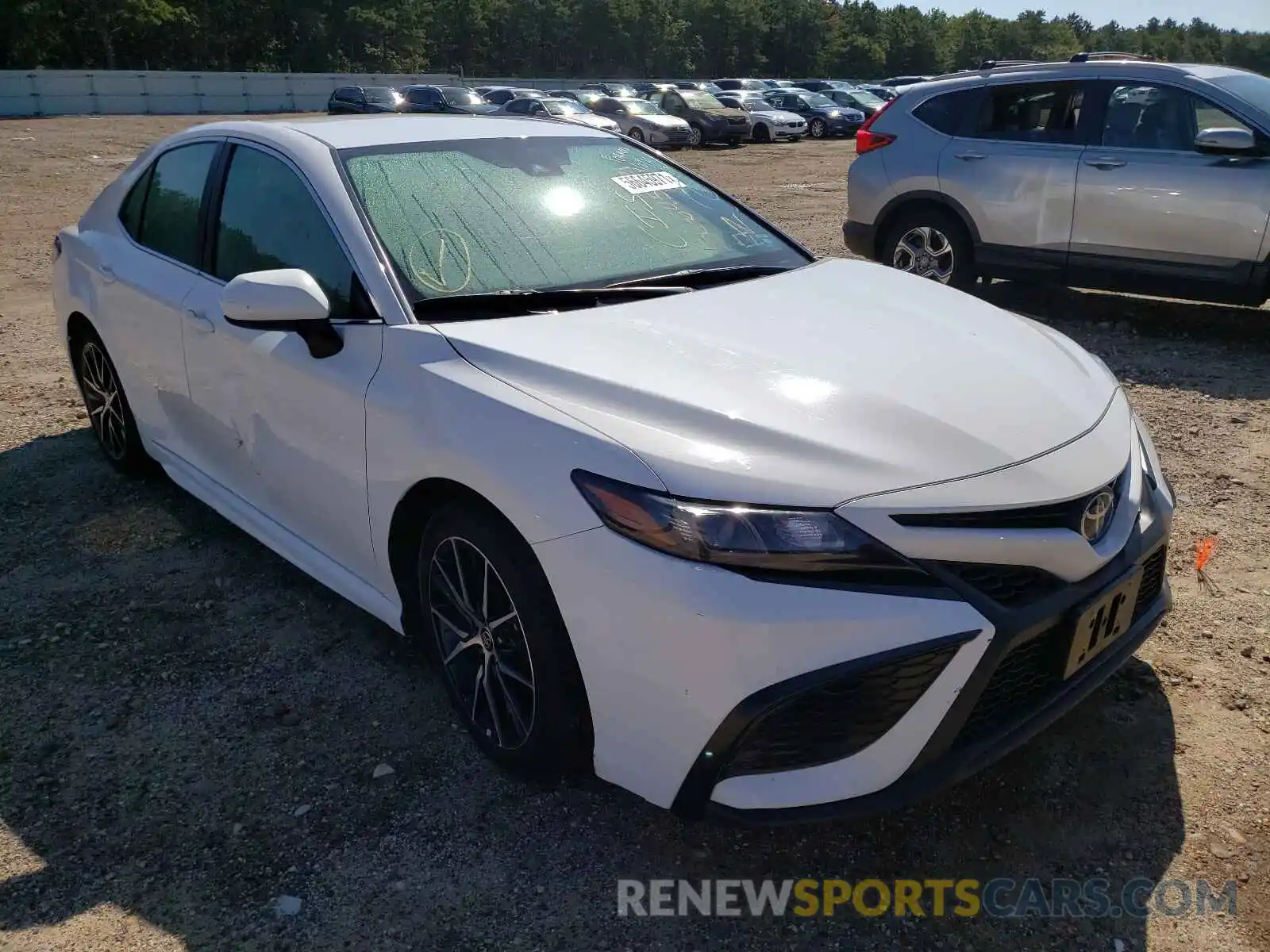 1 Photograph of a damaged car 4T1G11AK5MU515863 TOYOTA CAMRY 2021