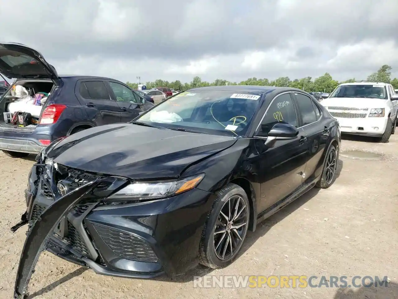 2 Photograph of a damaged car 4T1G11AK5MU516589 TOYOTA CAMRY 2021