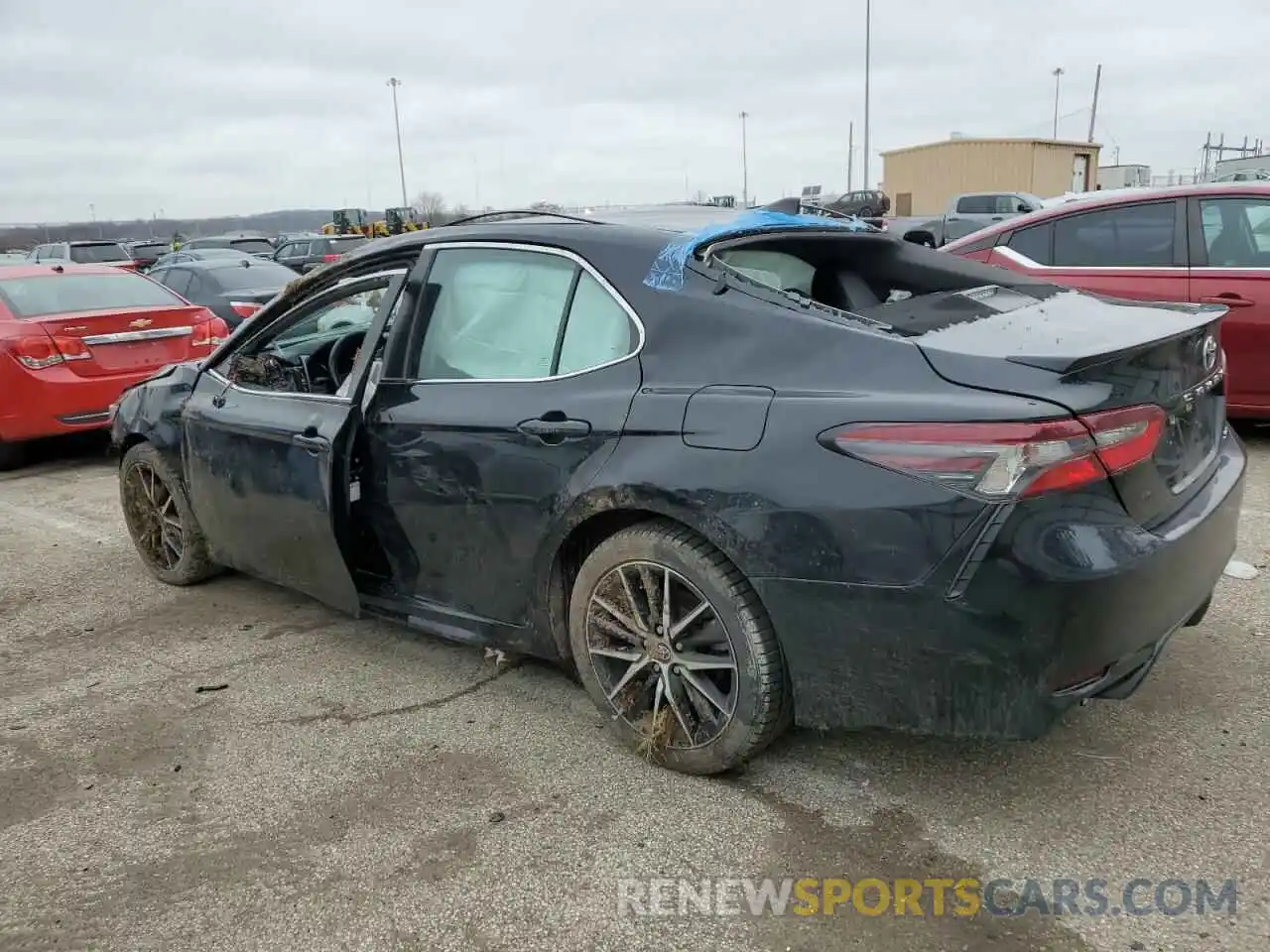 2 Photograph of a damaged car 4T1G11AK5MU517211 TOYOTA CAMRY 2021