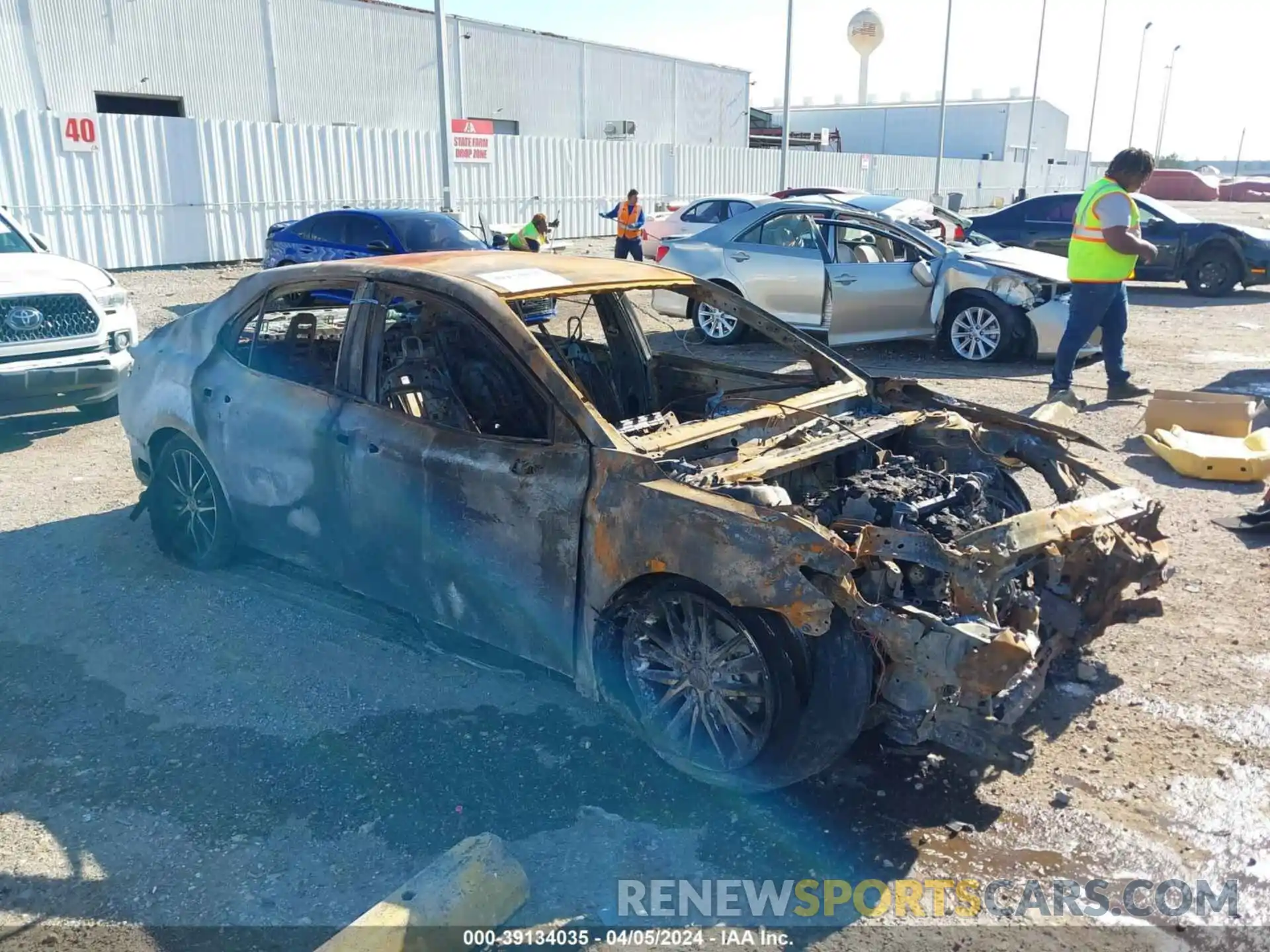 1 Photograph of a damaged car 4T1G11AK5MU517743 TOYOTA CAMRY 2021