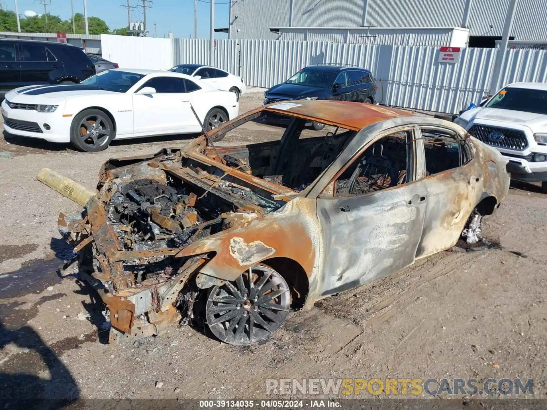 2 Photograph of a damaged car 4T1G11AK5MU517743 TOYOTA CAMRY 2021