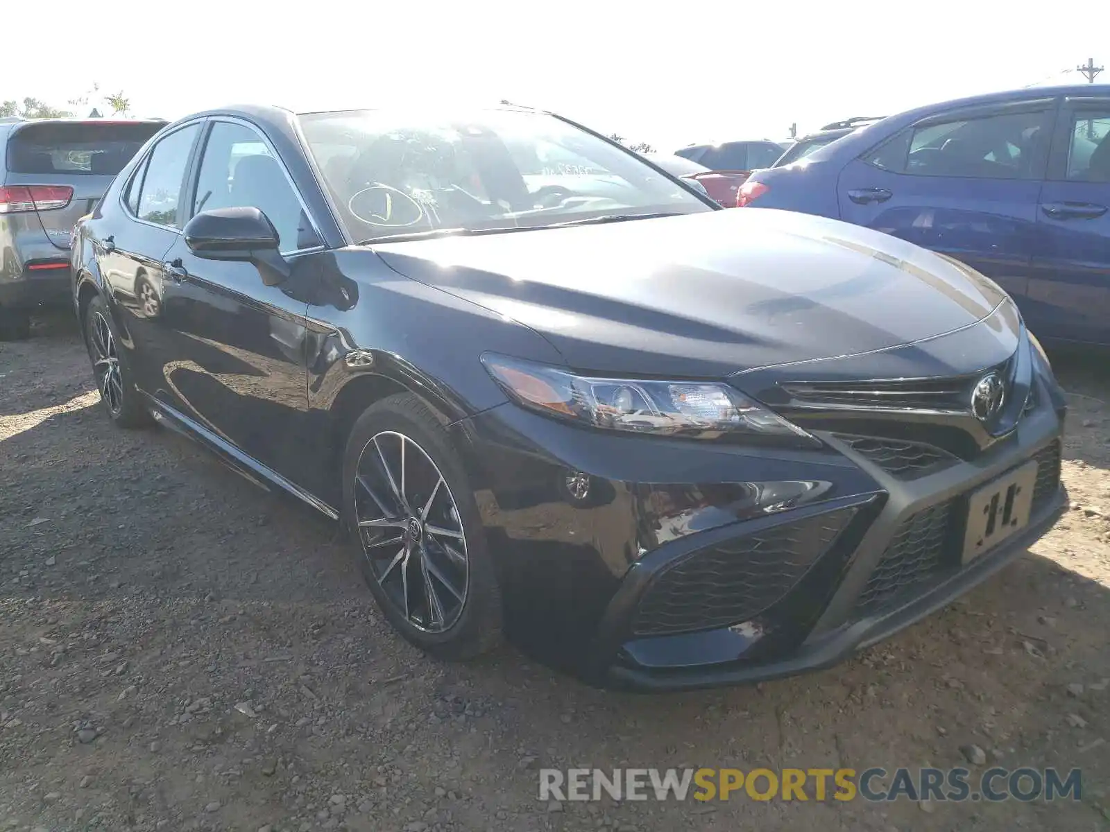 1 Photograph of a damaged car 4T1G11AK5MU520187 TOYOTA CAMRY 2021