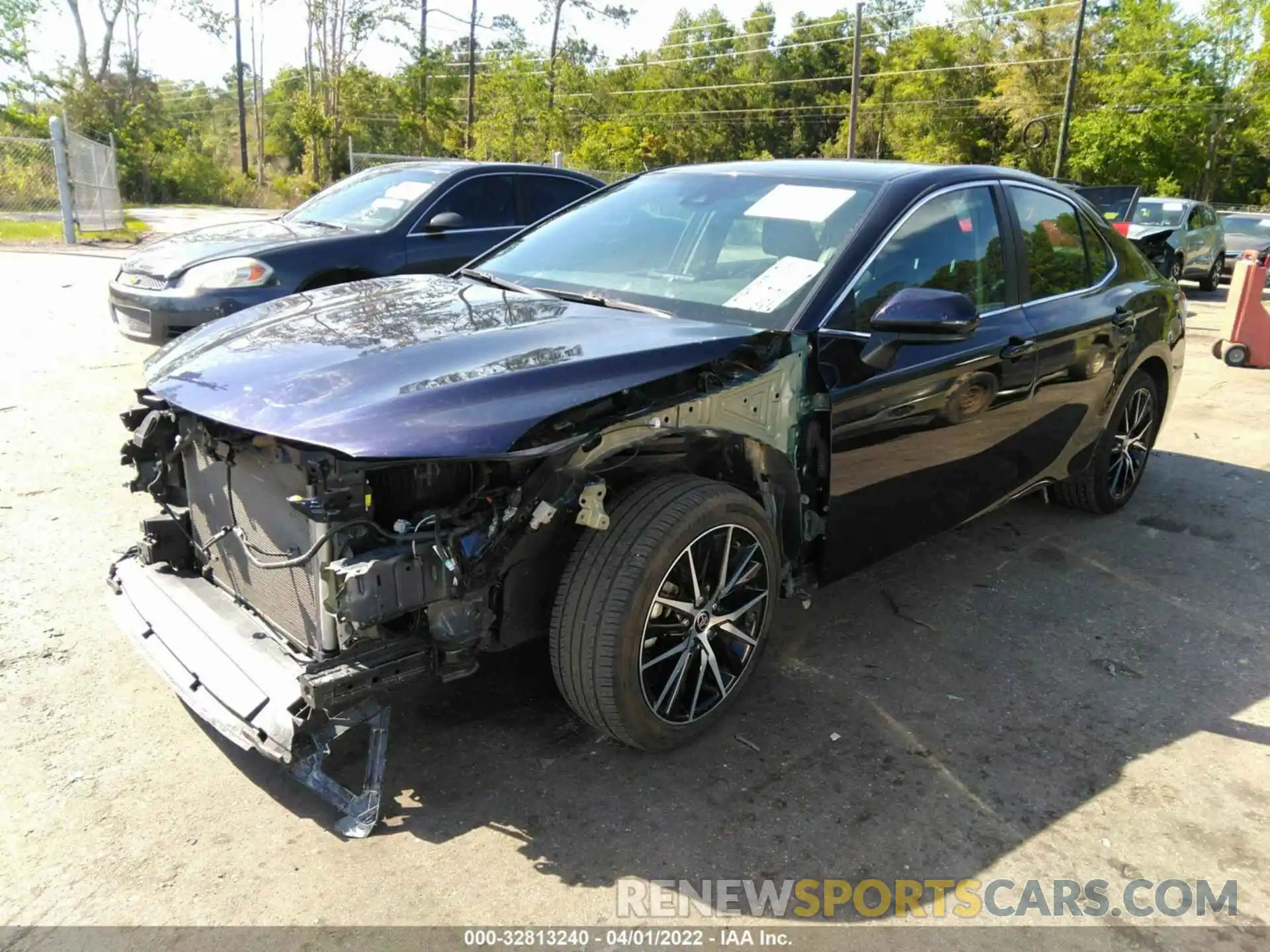 2 Photograph of a damaged car 4T1G11AK5MU520562 TOYOTA CAMRY 2021