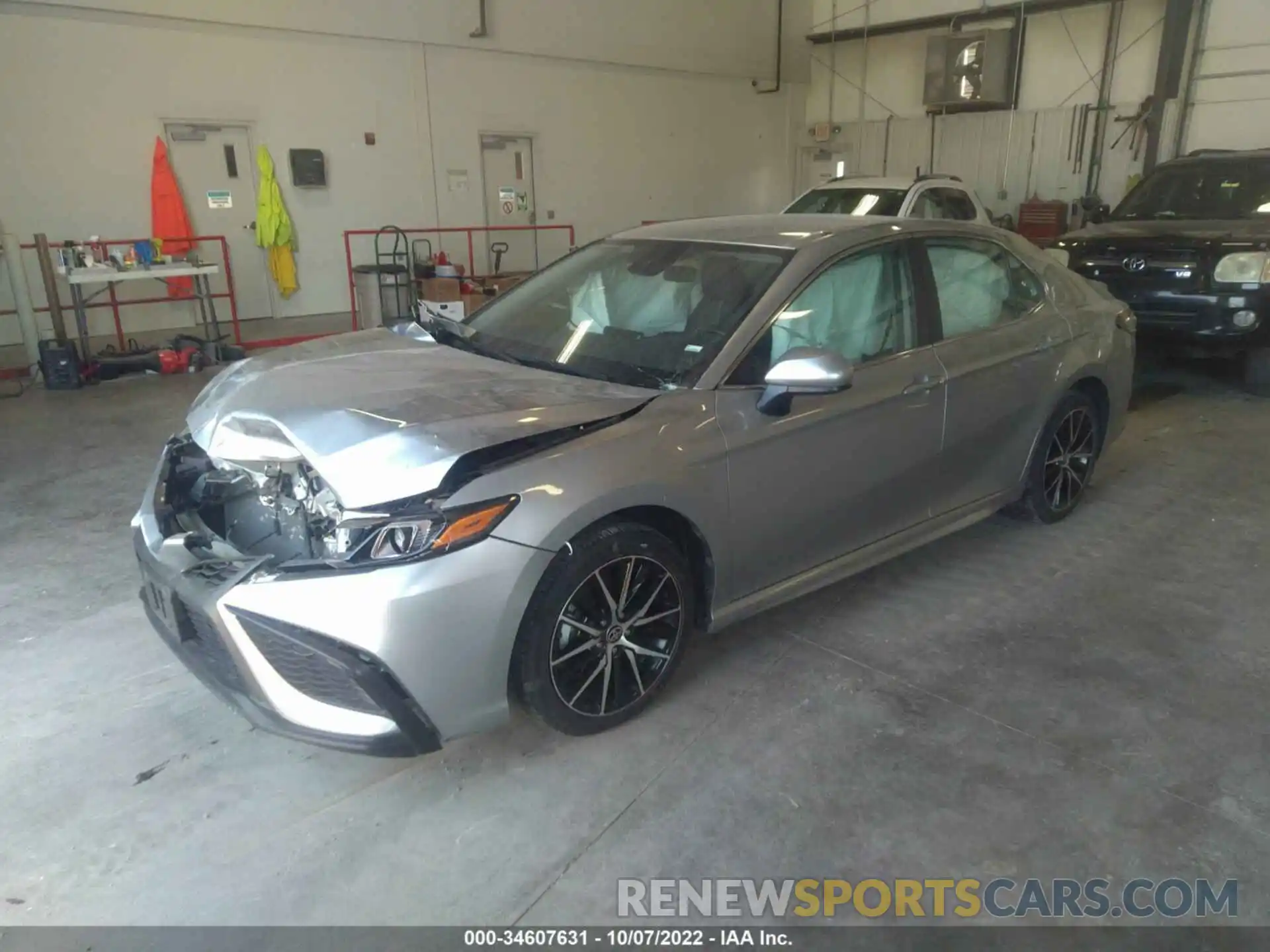 2 Photograph of a damaged car 4T1G11AK5MU520982 TOYOTA CAMRY 2021