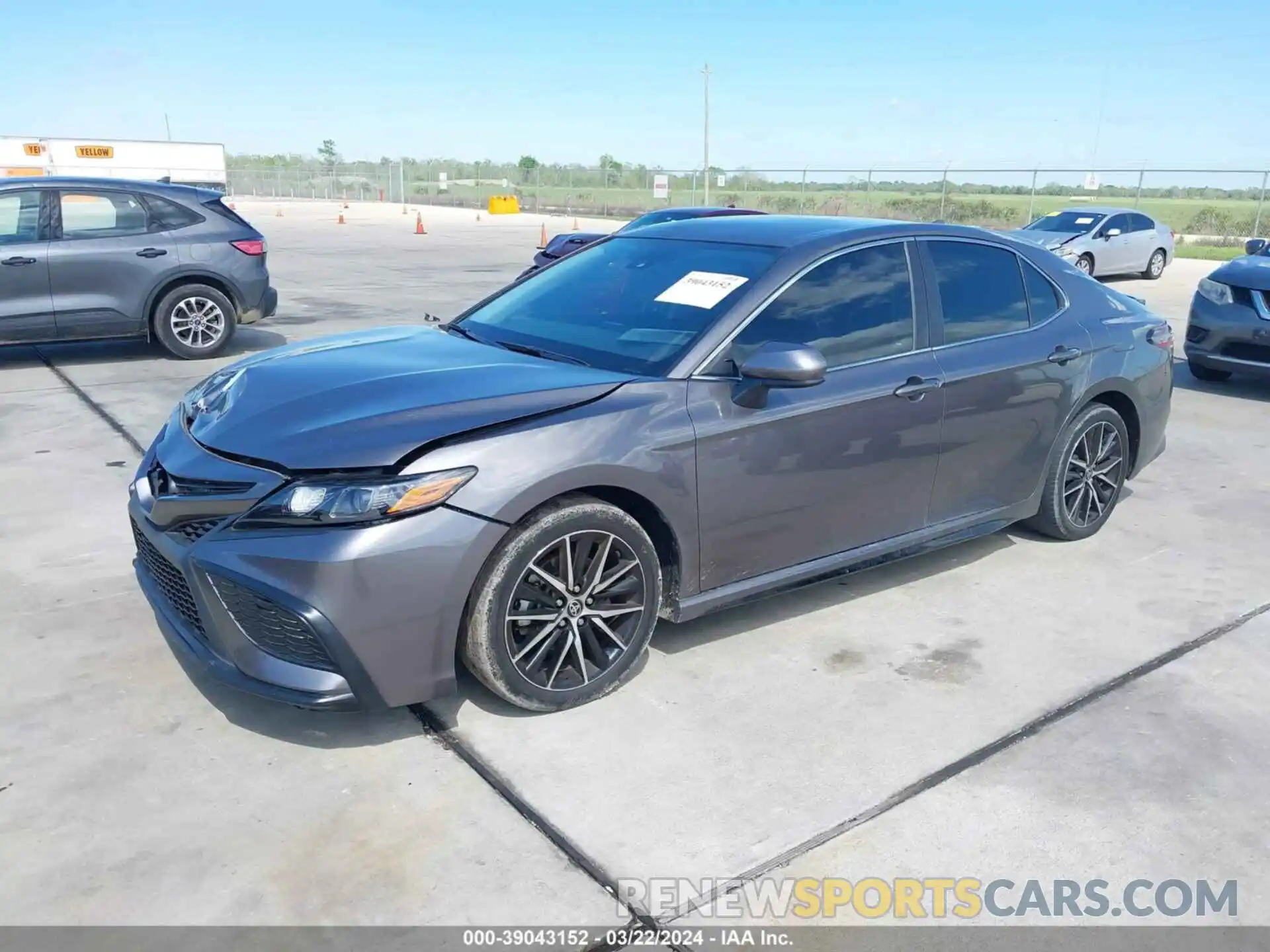 2 Photograph of a damaged car 4T1G11AK5MU527298 TOYOTA CAMRY 2021