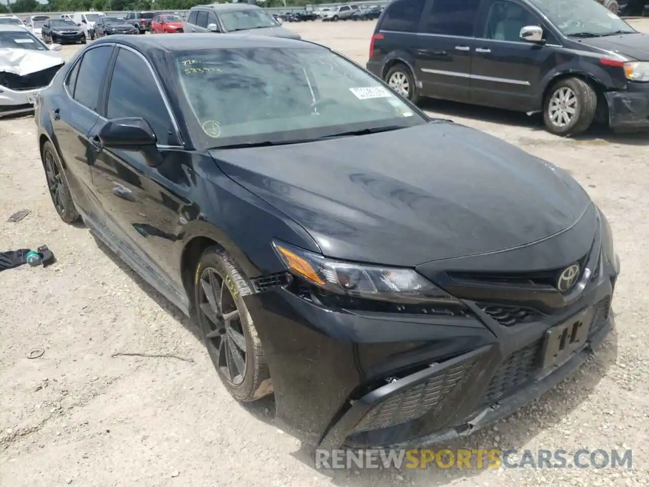 1 Photograph of a damaged car 4T1G11AK5MU533778 TOYOTA CAMRY 2021