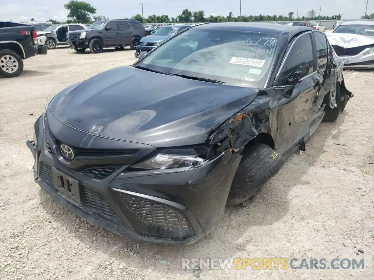 2 Photograph of a damaged car 4T1G11AK5MU533778 TOYOTA CAMRY 2021