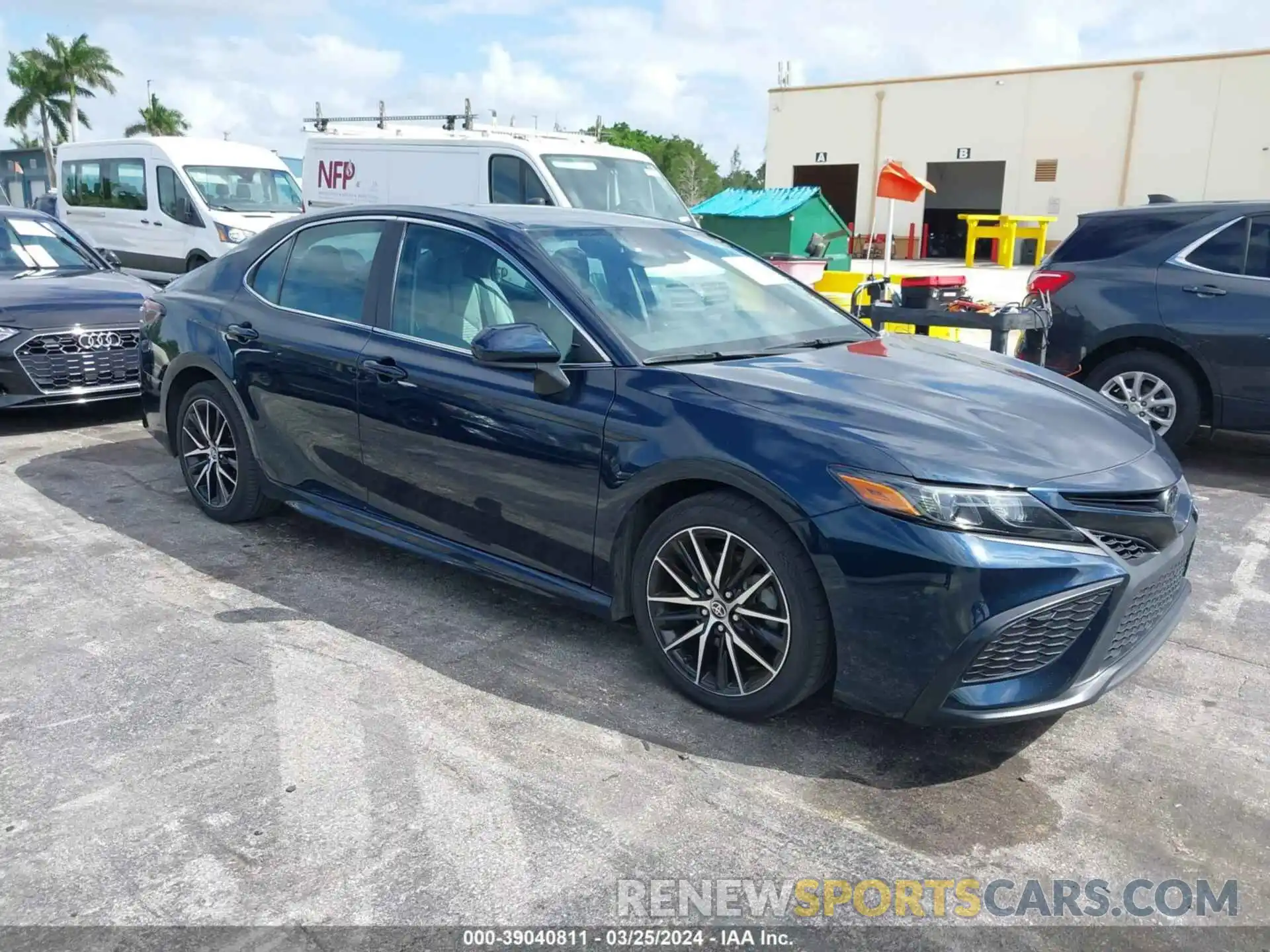 1 Photograph of a damaged car 4T1G11AK5MU542657 TOYOTA CAMRY 2021