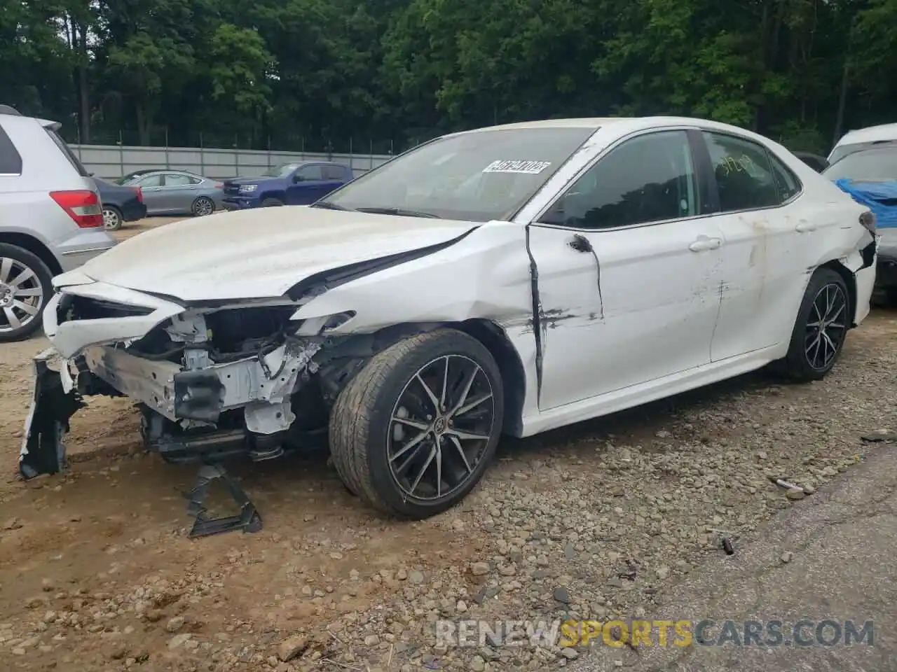 2 Photograph of a damaged car 4T1G11AK5MU542772 TOYOTA CAMRY 2021