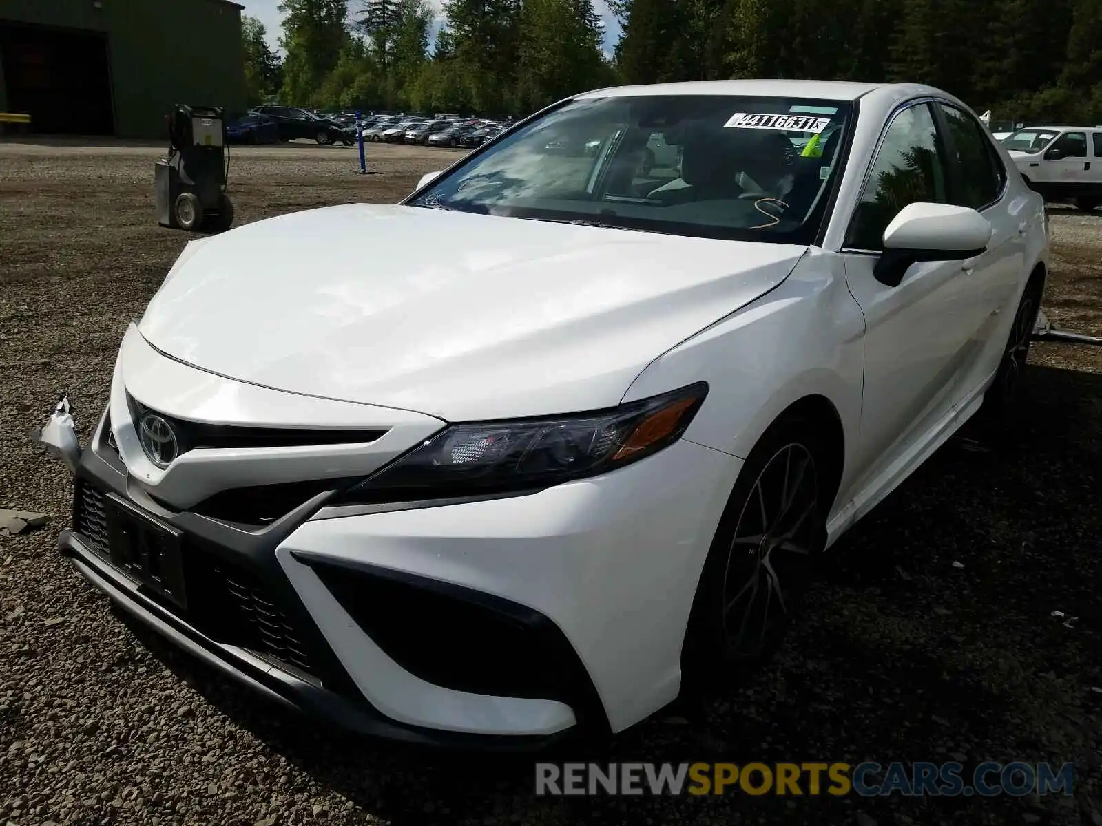 2 Photograph of a damaged car 4T1G11AK5MU543856 TOYOTA CAMRY 2021