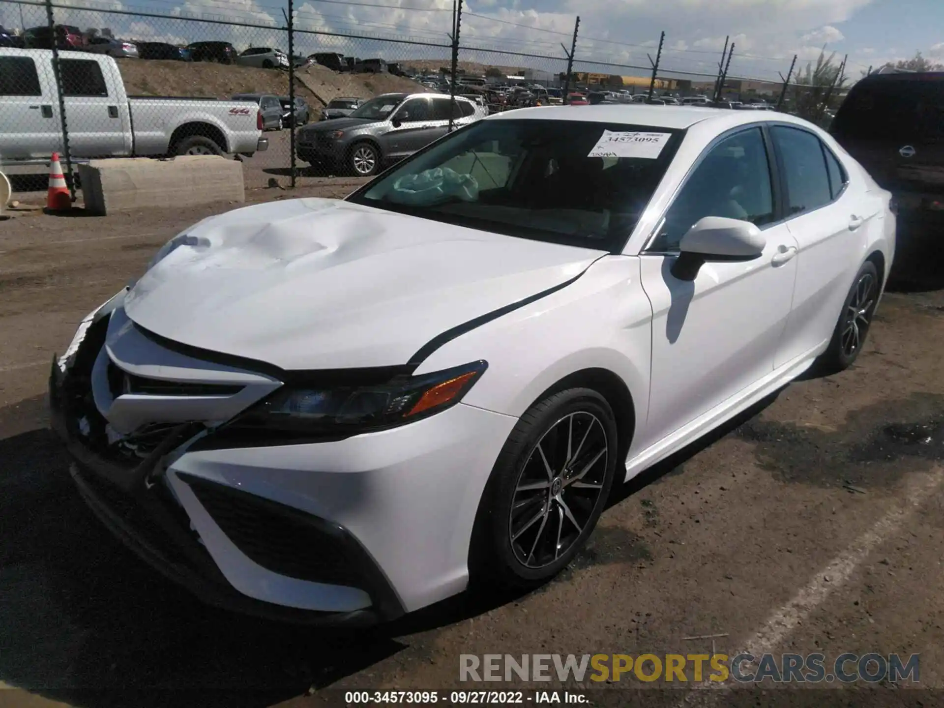 2 Photograph of a damaged car 4T1G11AK5MU547406 TOYOTA CAMRY 2021