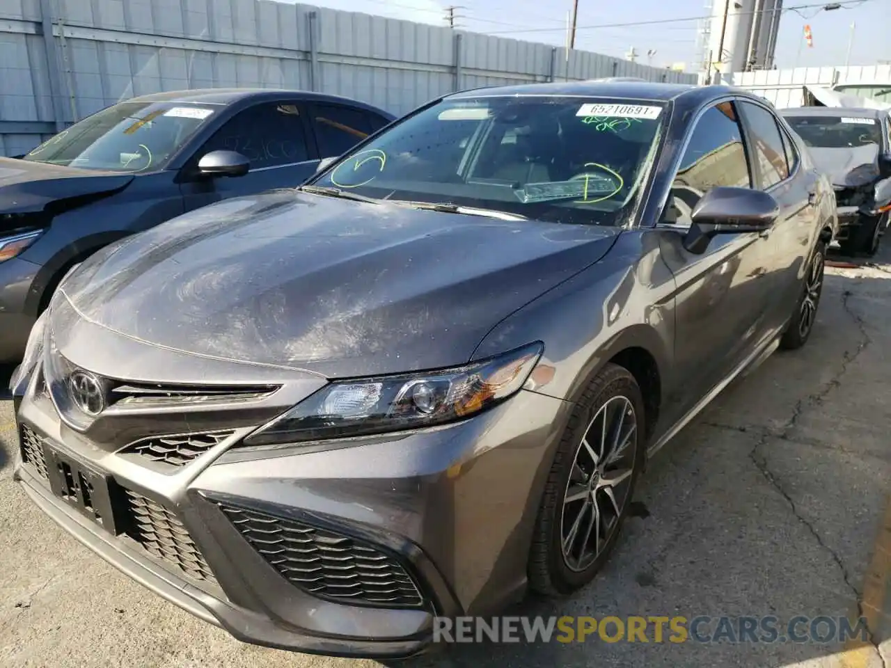 2 Photograph of a damaged car 4T1G11AK5MU549544 TOYOTA CAMRY 2021