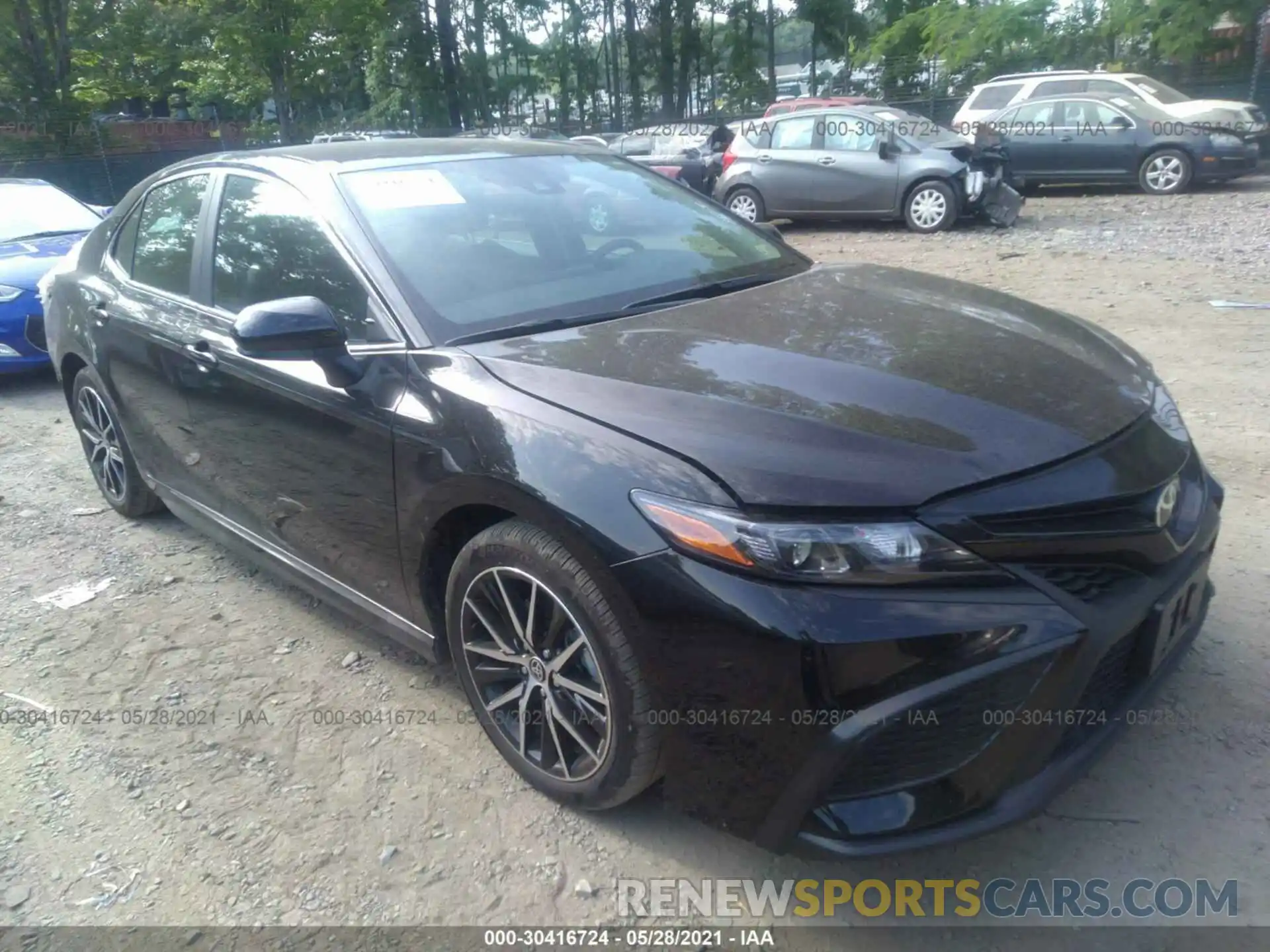 1 Photograph of a damaged car 4T1G11AK5MU552380 TOYOTA CAMRY 2021