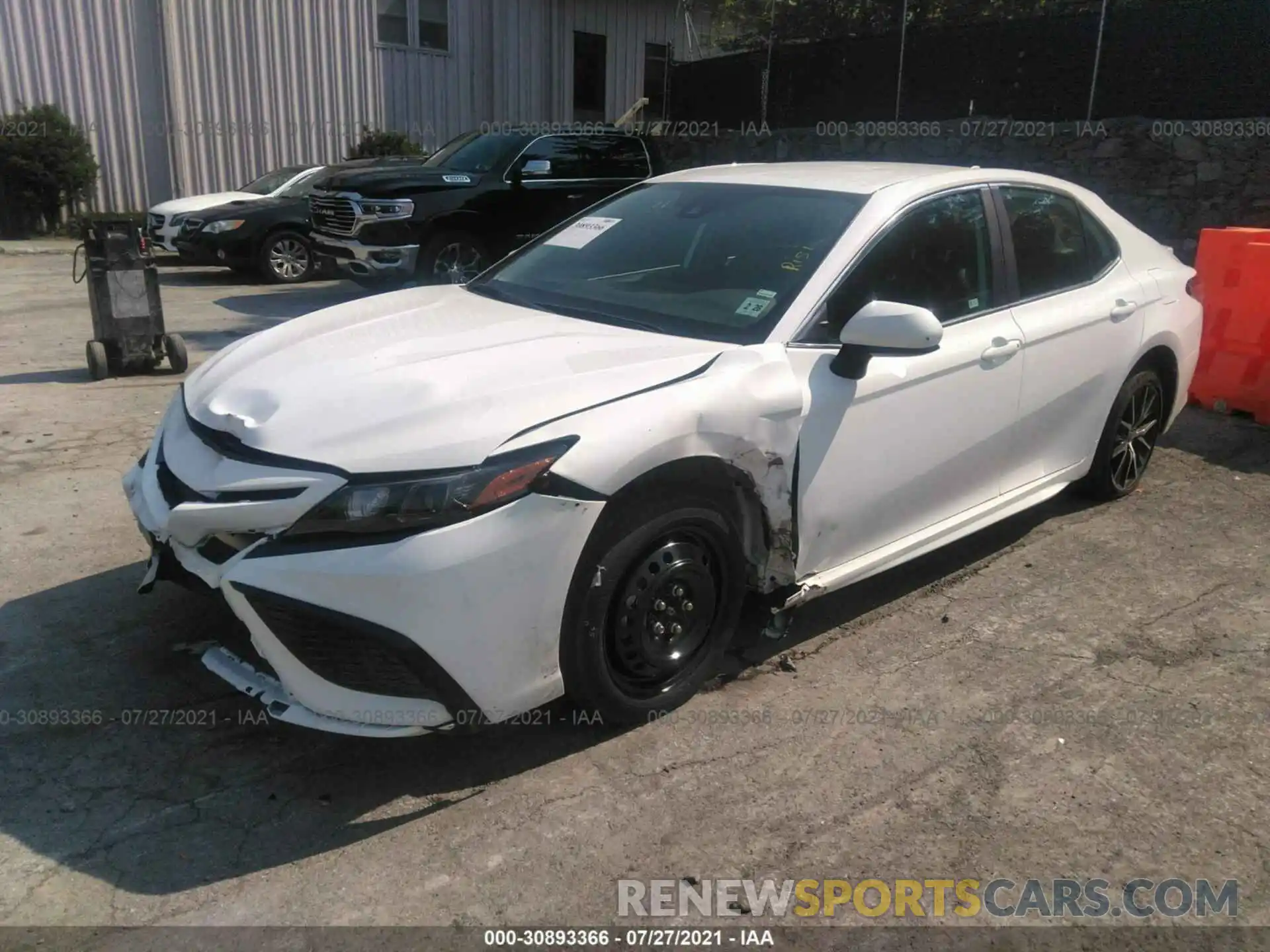 2 Photograph of a damaged car 4T1G11AK5MU552542 TOYOTA CAMRY 2021