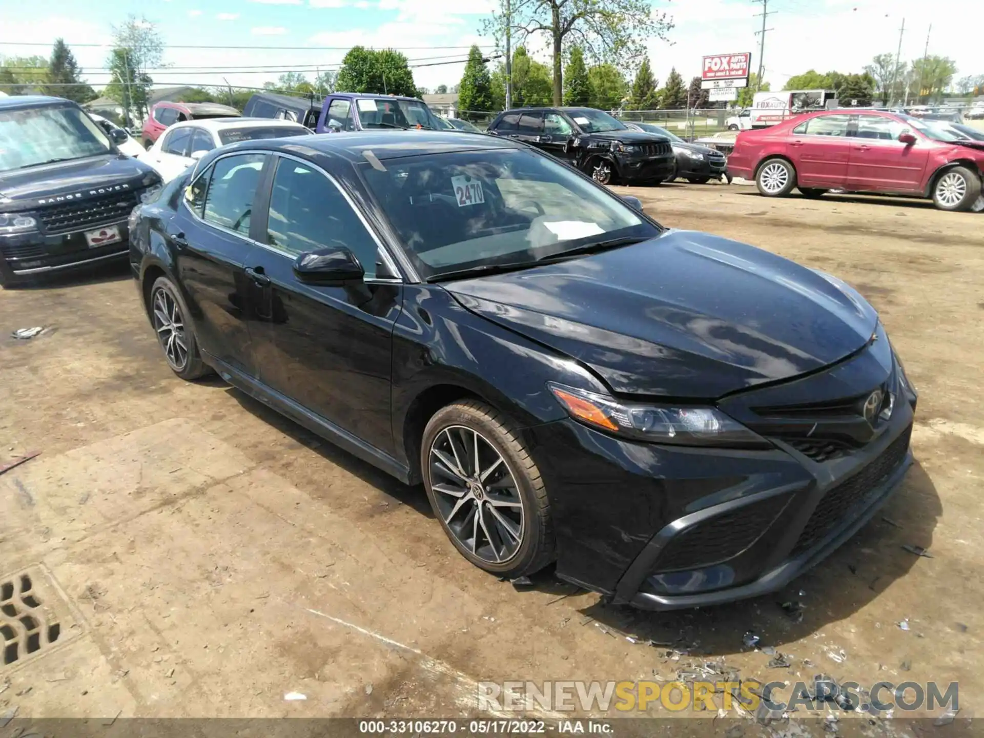 1 Photograph of a damaged car 4T1G11AK5MU552931 TOYOTA CAMRY 2021