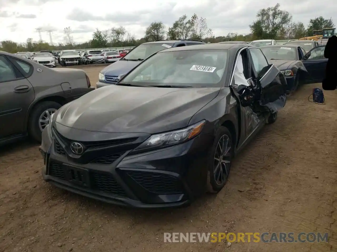 2 Photograph of a damaged car 4T1G11AK5MU555912 TOYOTA CAMRY 2021